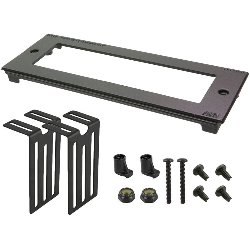 RAM® Tough-Box™ 3" custom faceplate for devices of 6.67" x 1.73"
