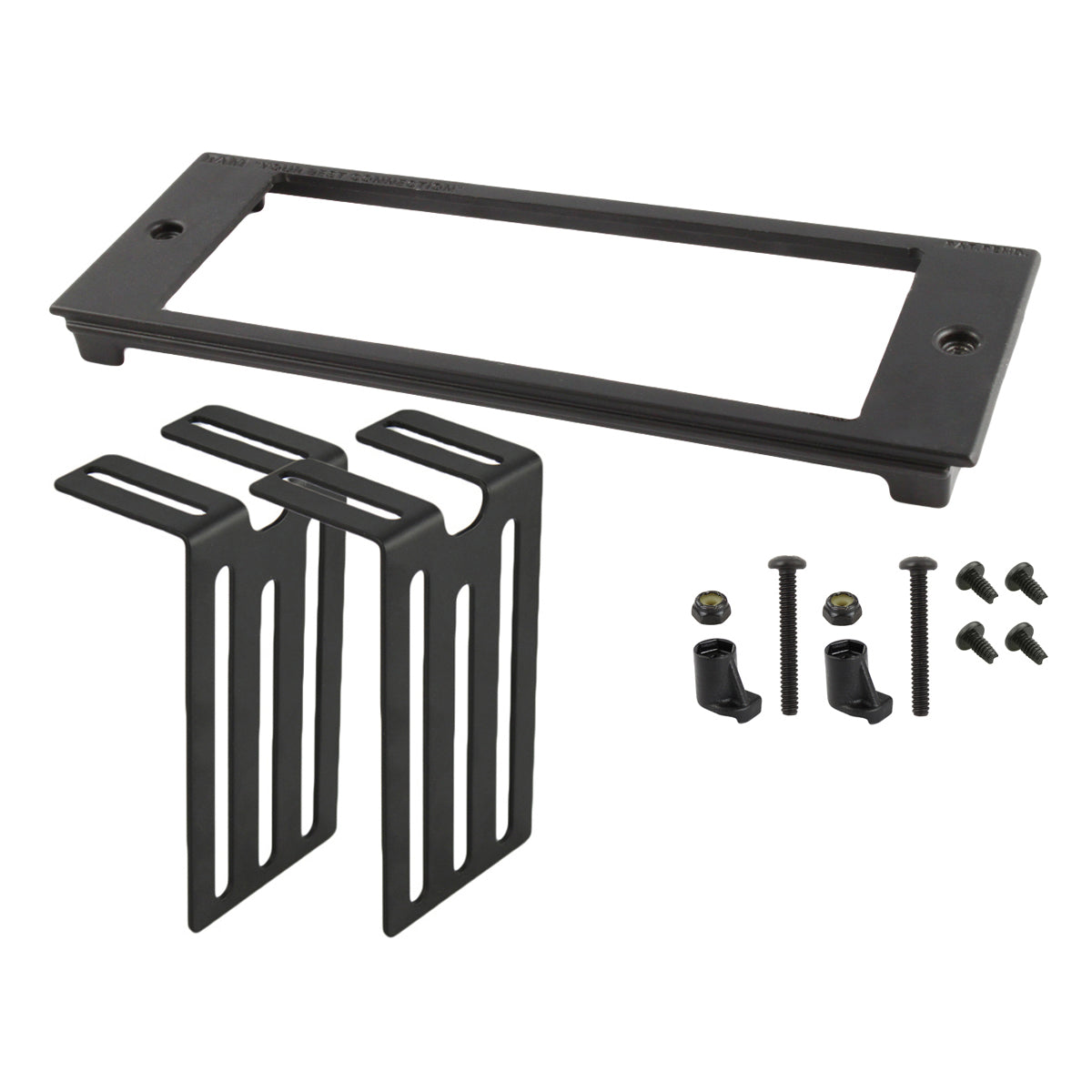 RAM® Tough-Box™ 3" specialfremstillet frontplade til enheder på 5" x 2.48"