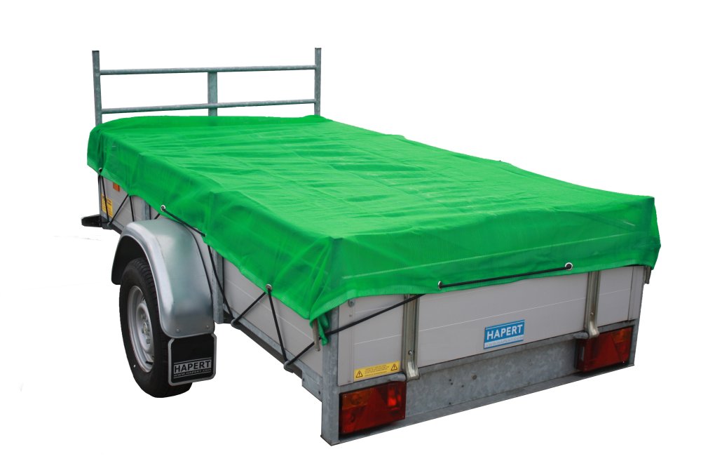Ladingnet fijnmazig 1,8mm 1,5x2,2m elastisch koord groen