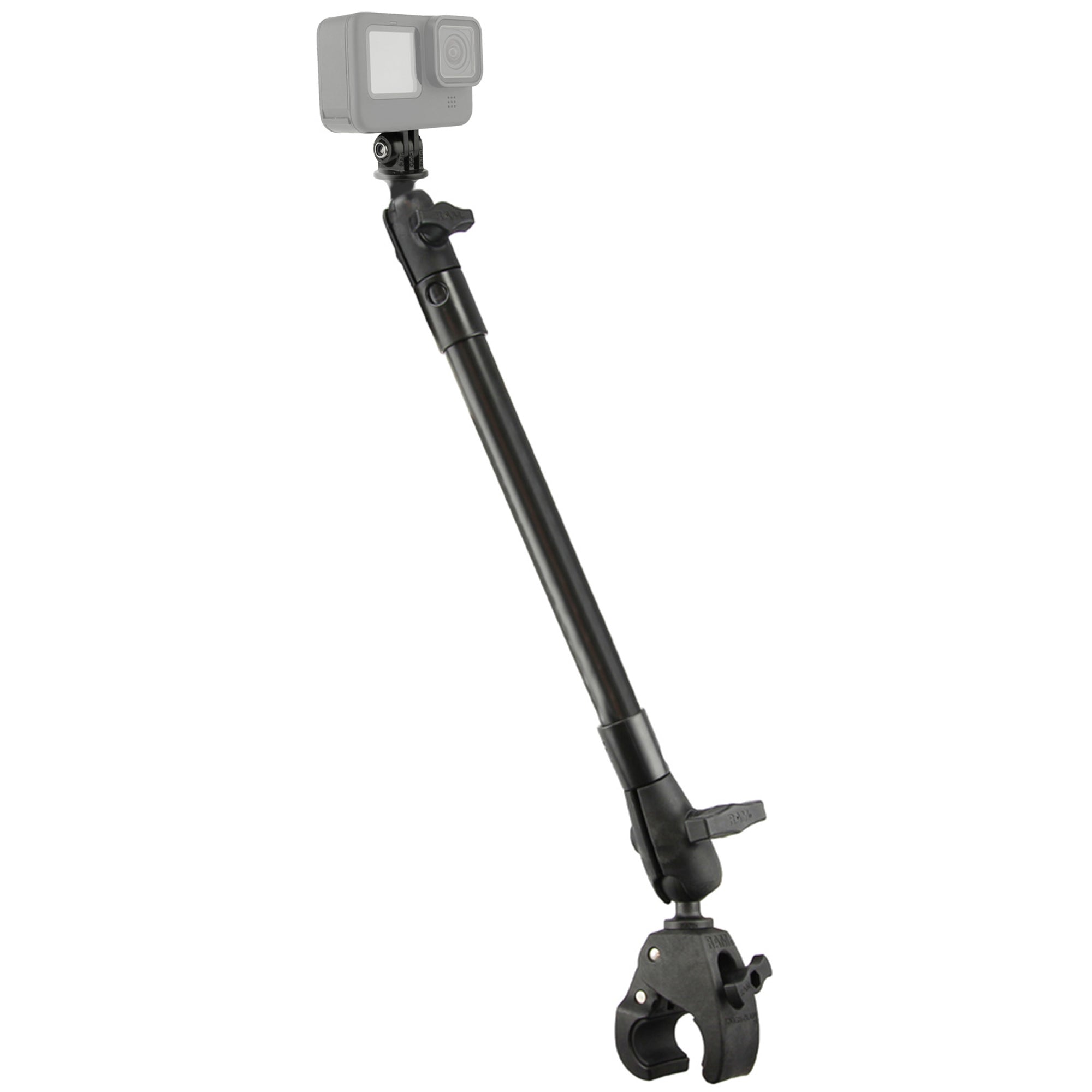 RAM® Tough-Pole™ 22" actioncamerahouder met medium RAM® Tough-Claw™