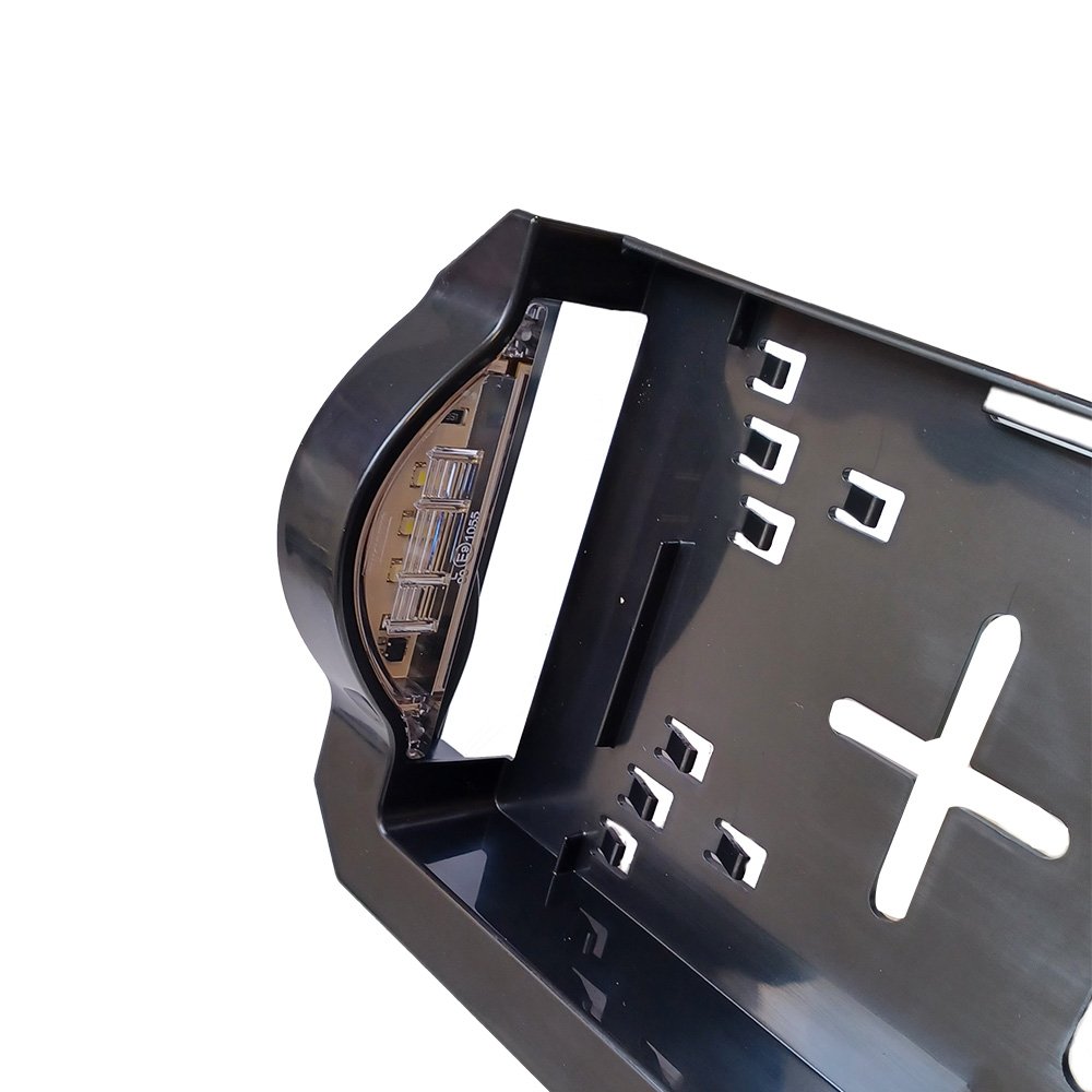 Support de plaque avec éclairage de plaque LED 12V connecteur PRS