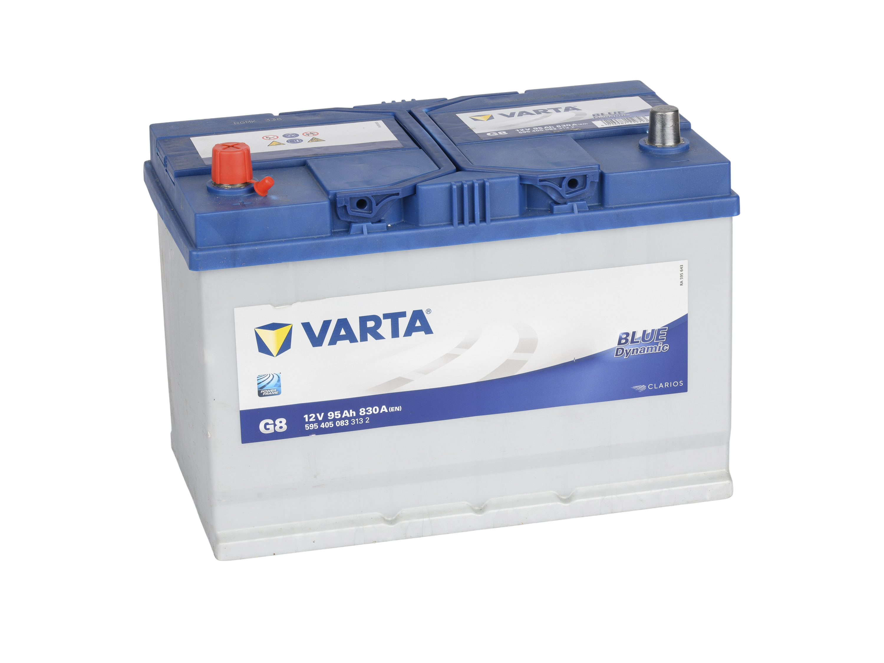 VARTA Battery Blur Dynamic G8 595.405.083 12V/95AH