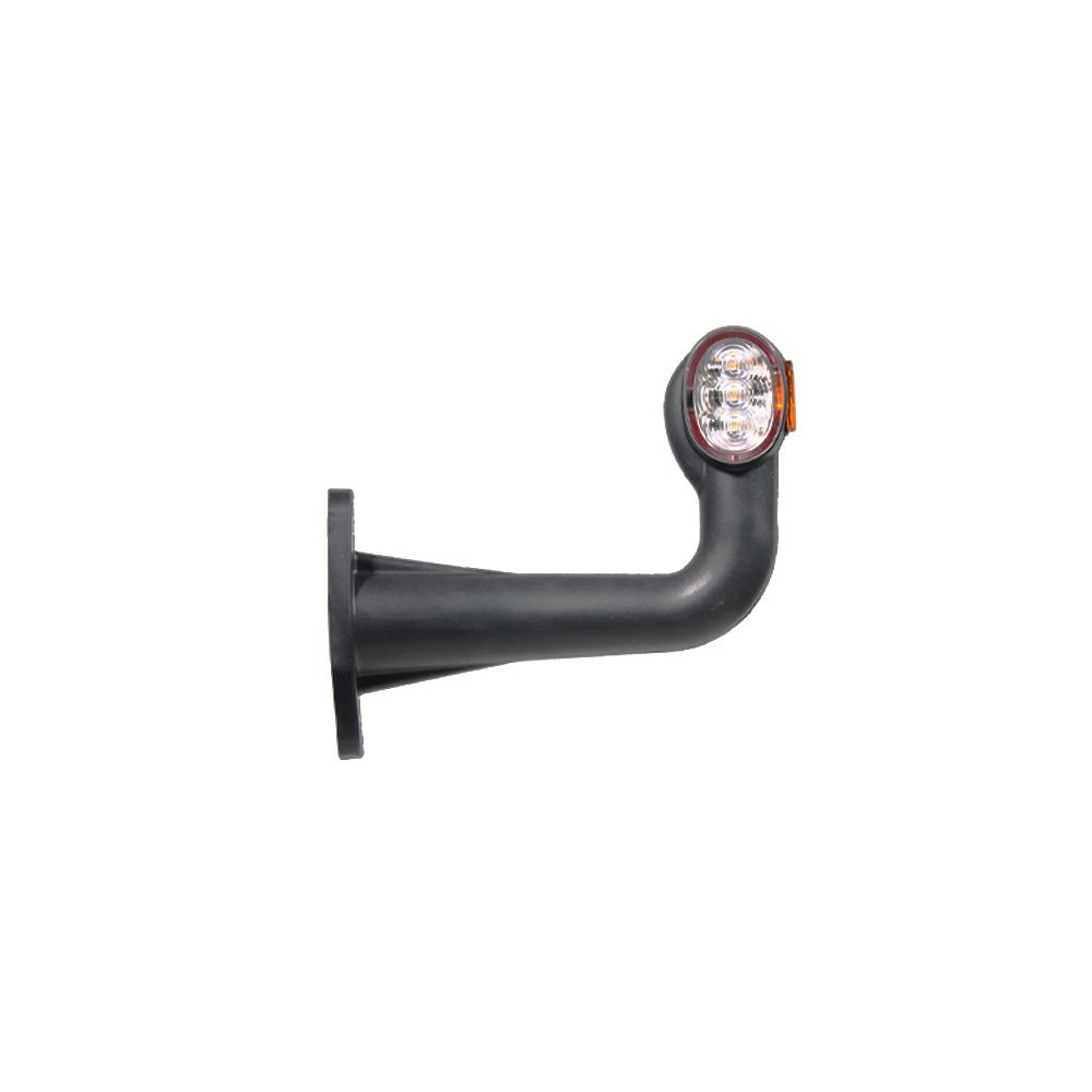 Breedtelicht & Zijmarkering LED 12-24V 50cm kabel PRS 90° rechts
