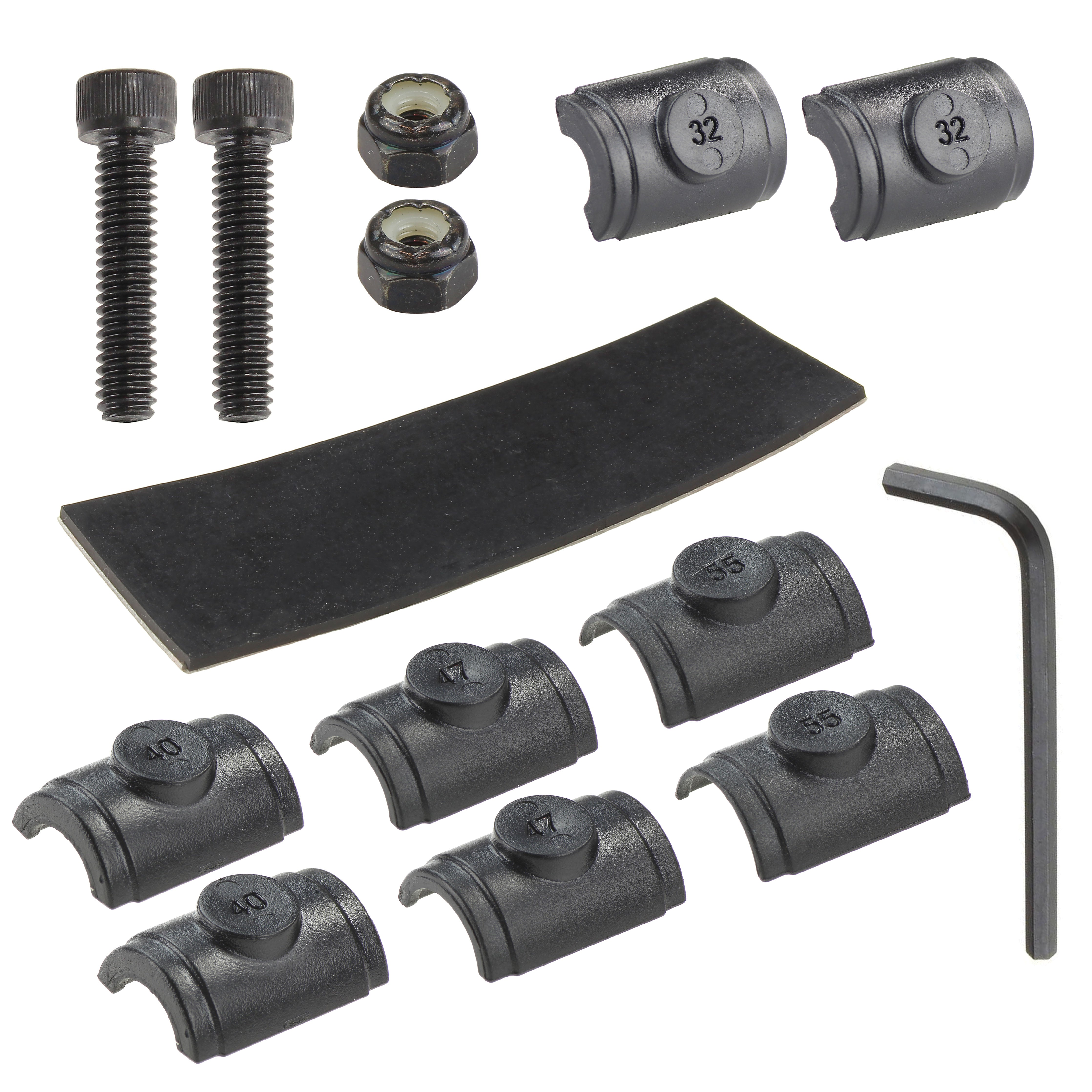 Zestaw mocujący i dystansowy RAM® do małej bazy szyn Torque™