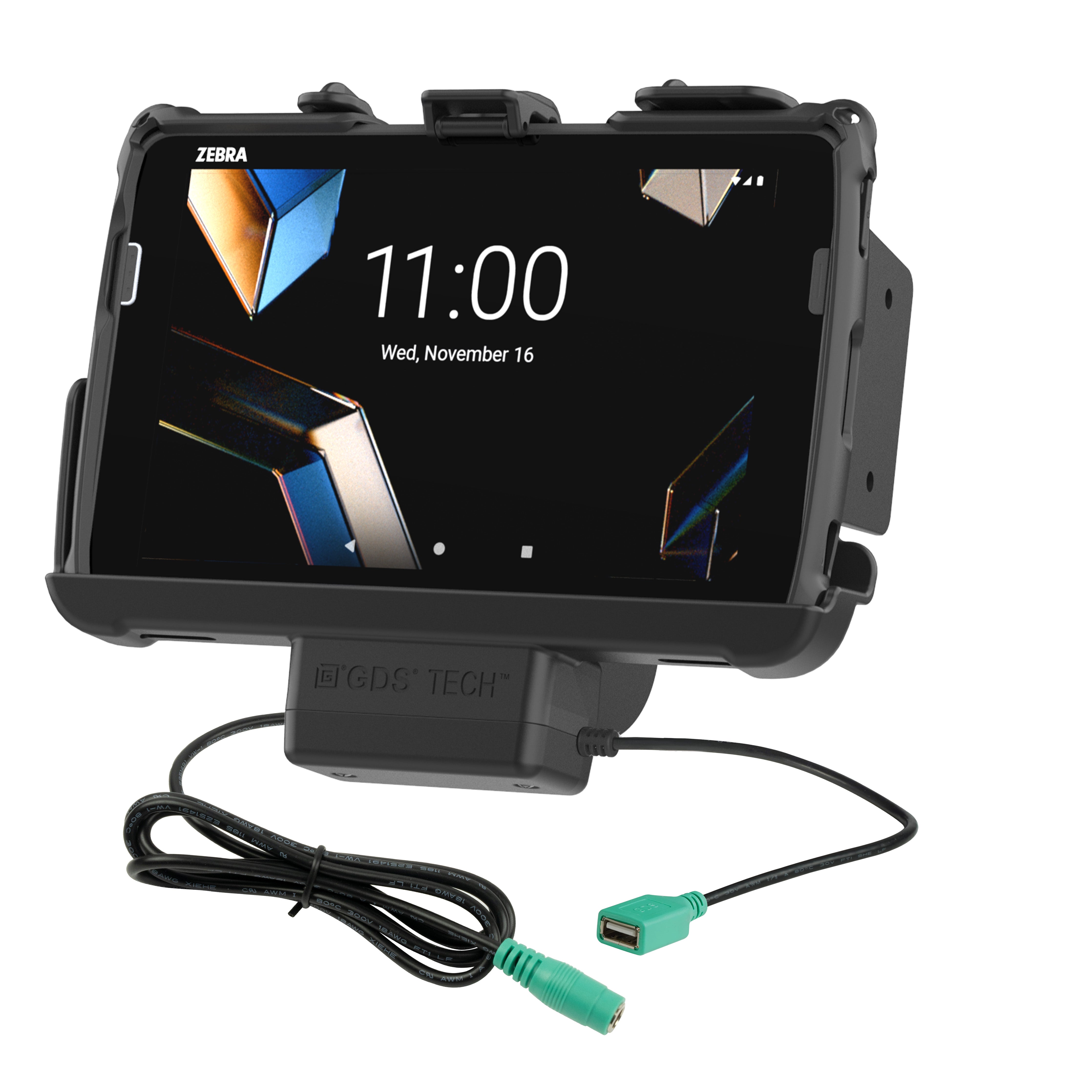 RAM® Tough-Dock™ med strøm + data til Zebra ET401 & ET4x 8"