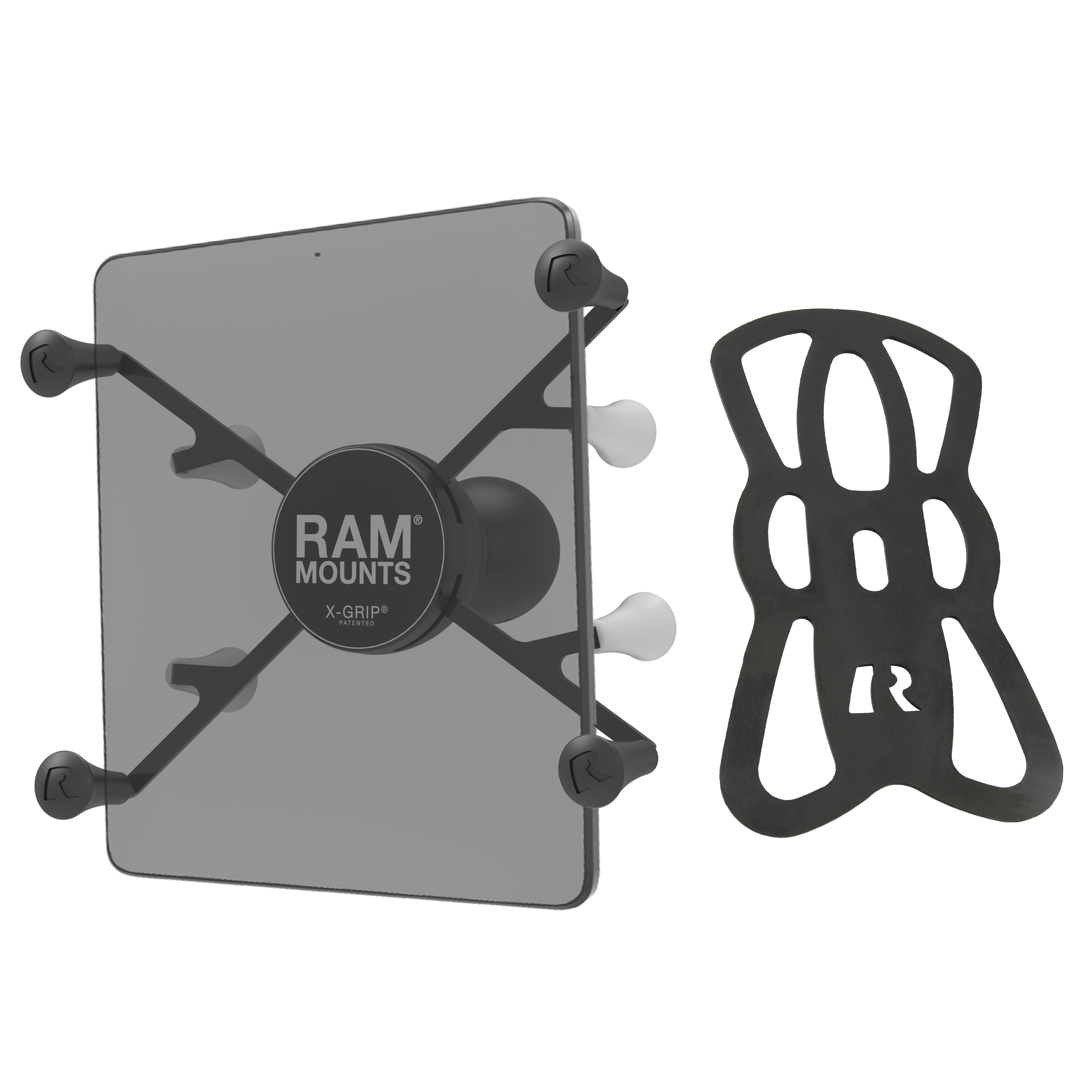 RAM® X-Grip® universele houder voor 7"-8" tablets met kogel - C-formaat