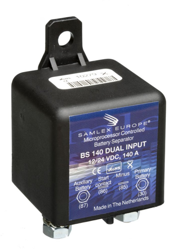 Batterij scheidingsrelais 12V-200A / 24V-100A