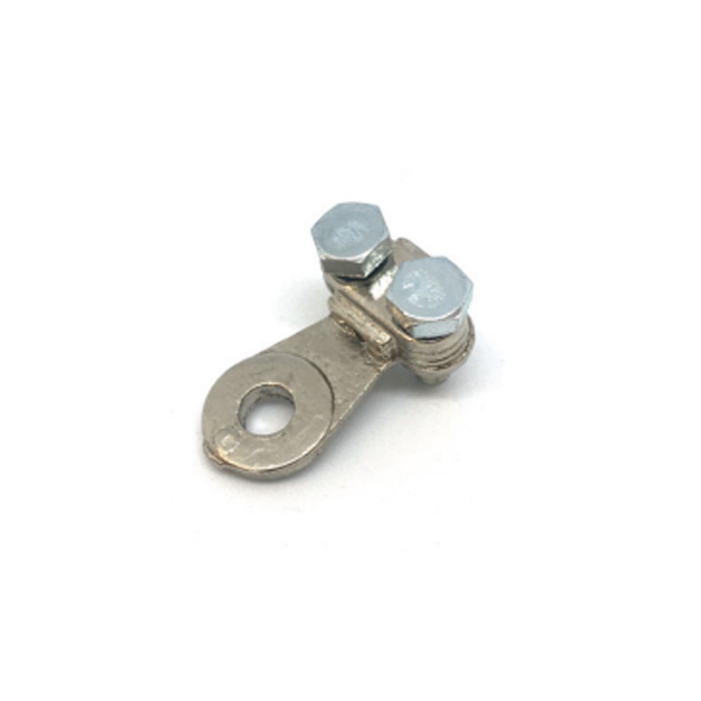 Cosse à œillet laiton étamé 25mm² Ø8mm raccordement à vis