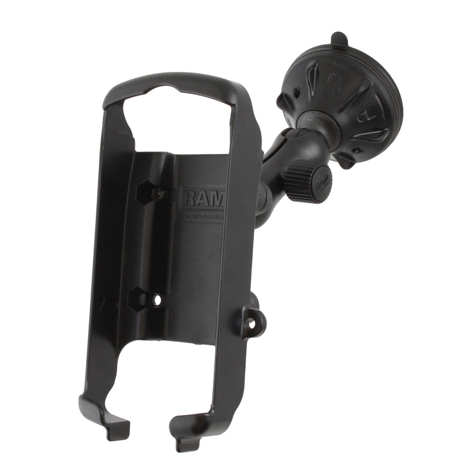 RAM® Twist-Lock™ low-profile zuignaphouder voor Garmin GPS 72, 76 + meer