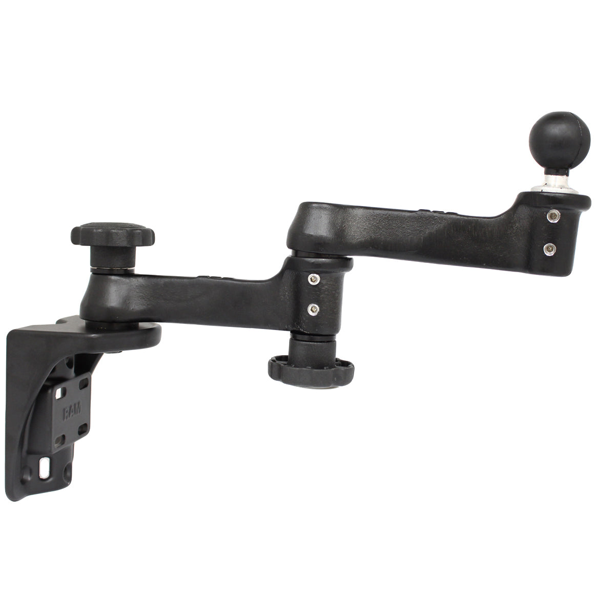 RAM® verticale 12" zwenkarmhouder met kogel