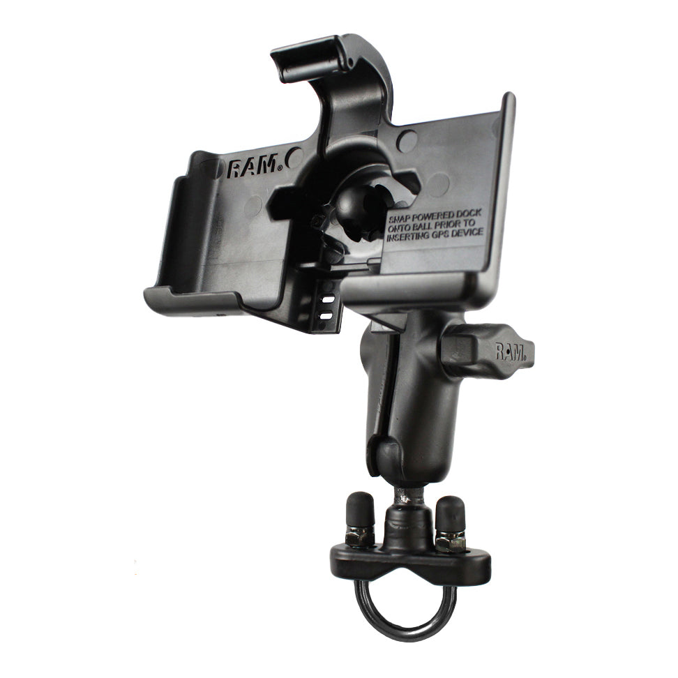 RAM® stuur-U-bout dubbele kogelhouder voor Garmin nuvi 1690
