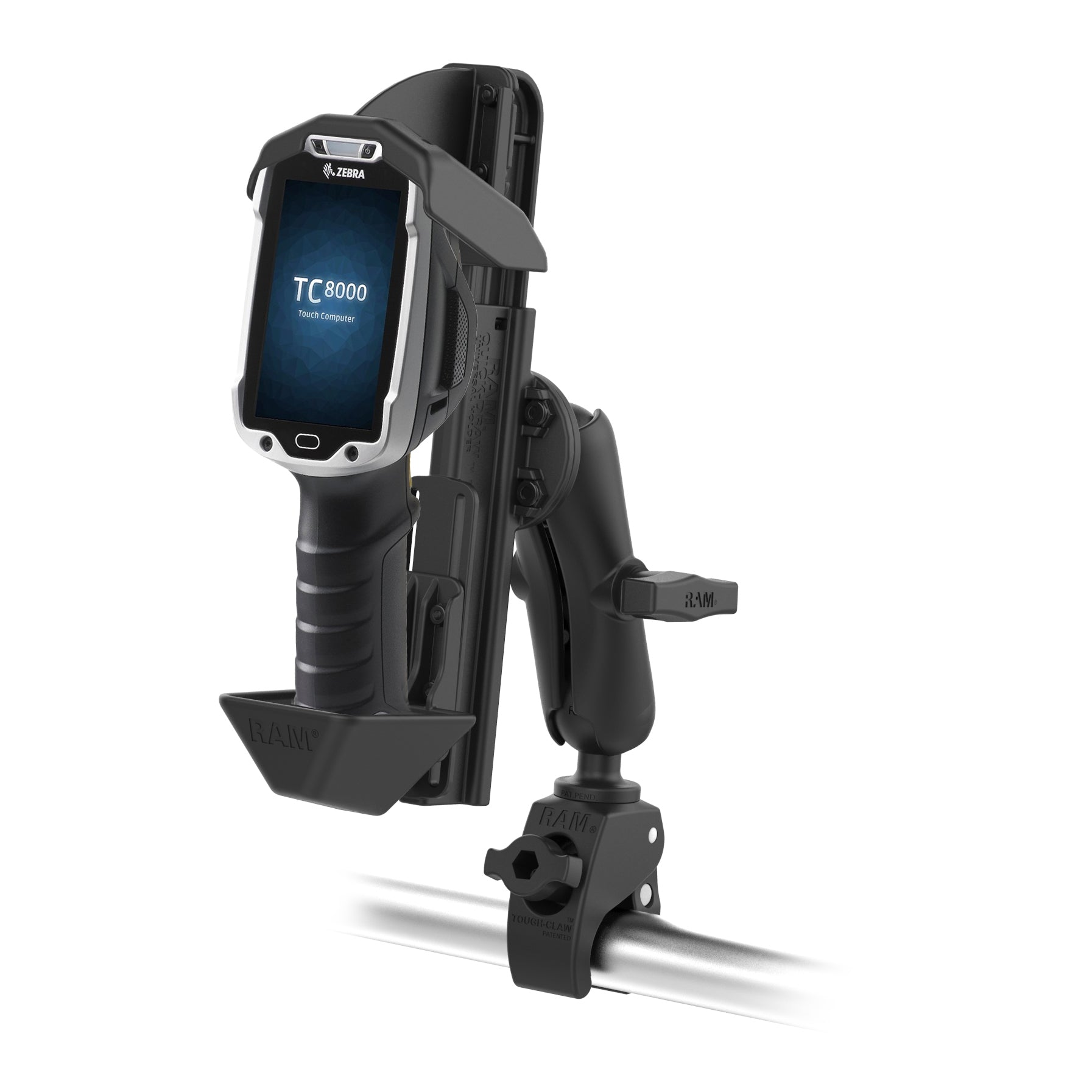 RAM® Quick-Draw™ houder voor Zebra TC8000/8300 met RAM® Tough-Claw™