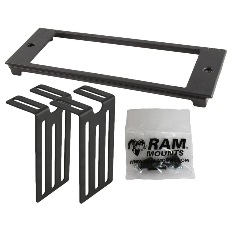 RAM® Tough-Box™ 3" custom faceplate for devices of 7.25" x 2.25"