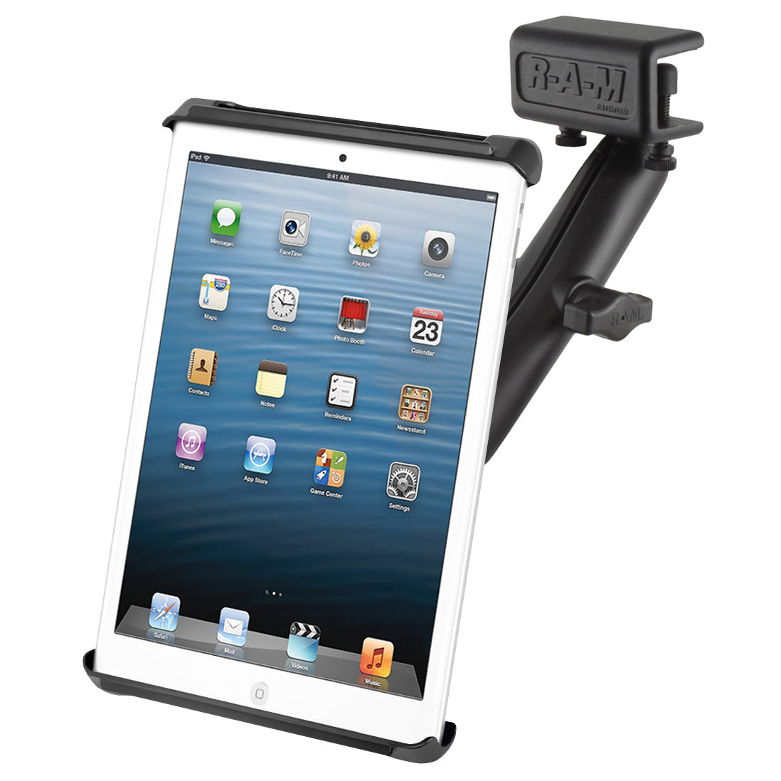 RAM® Tab-Tite™ met Glare Shield klemhouder voor 7" tablets