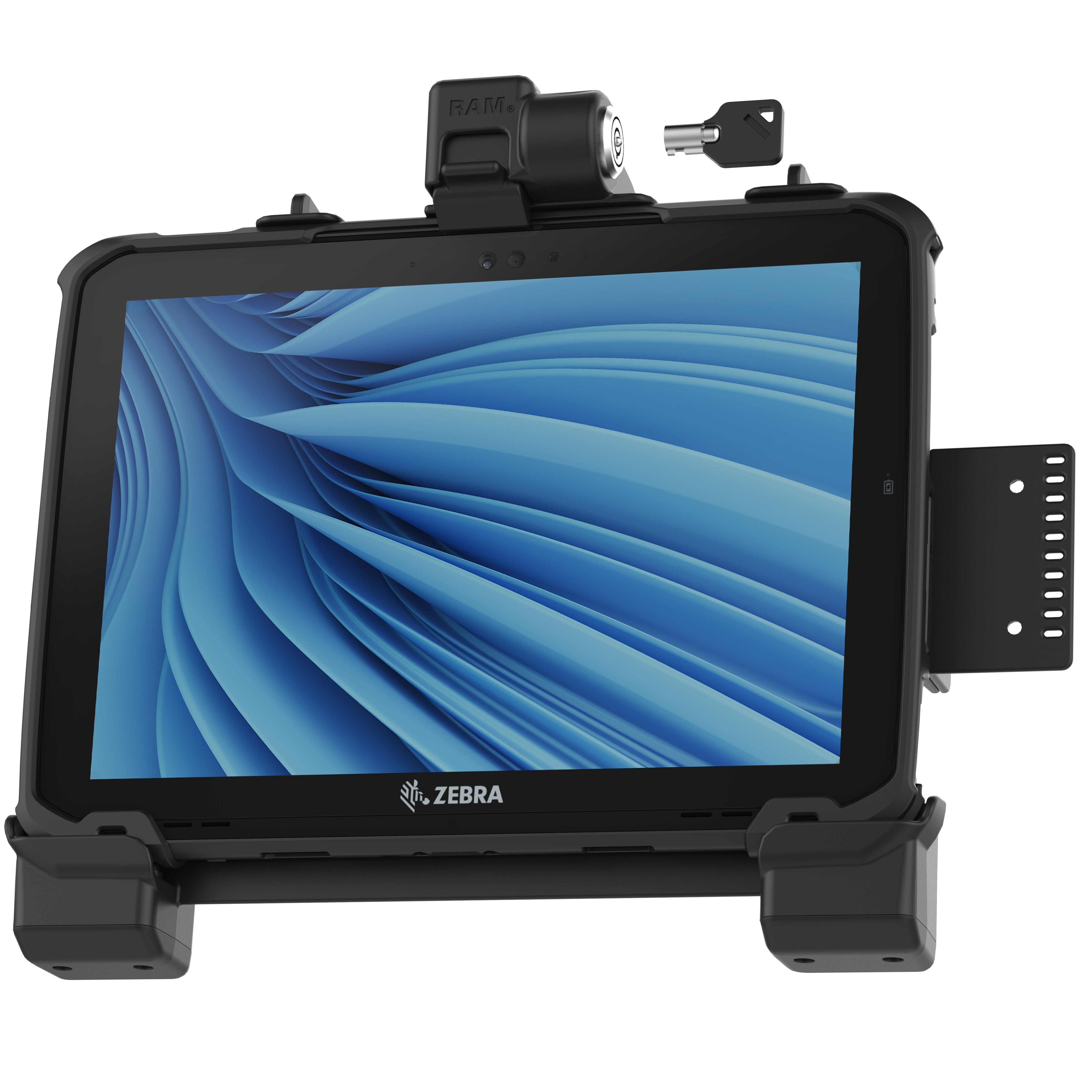Support RAM® Form-Fit verrouillable pour tablette Zebra ET8x 2-en-1