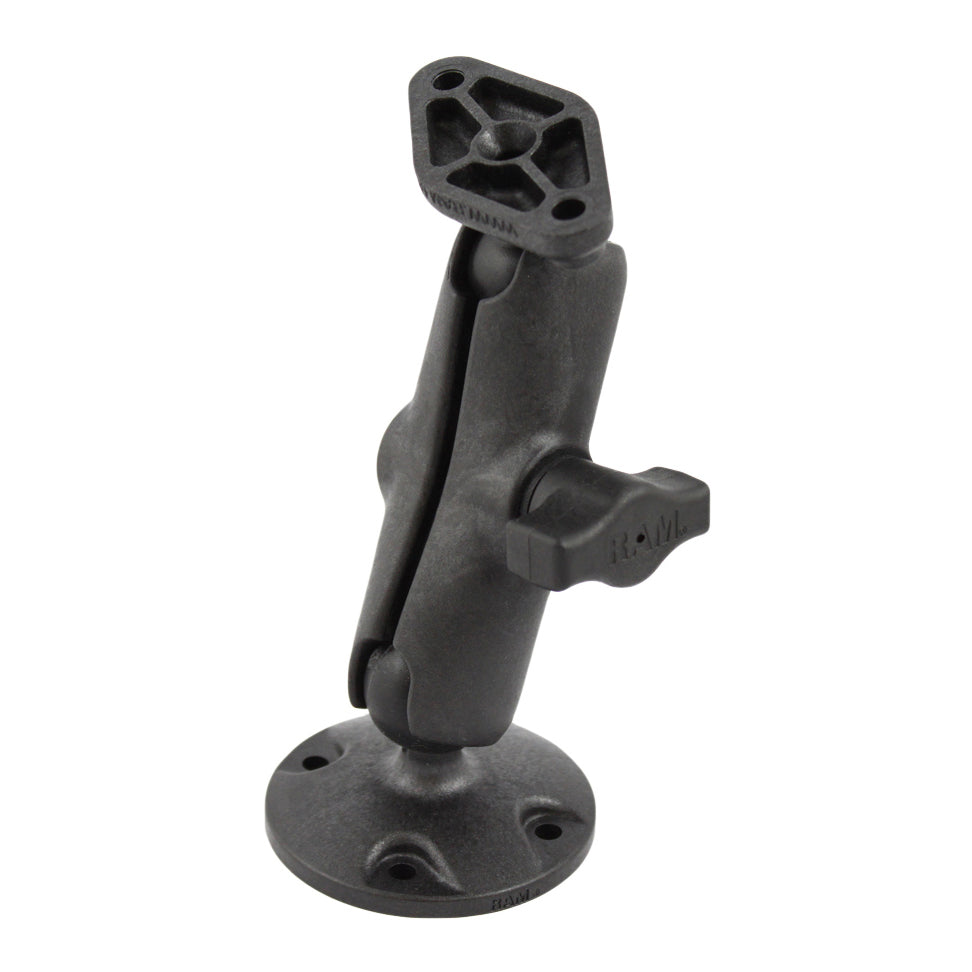 RAM® composiet drill-down houder met ruitvormige plaat - medium