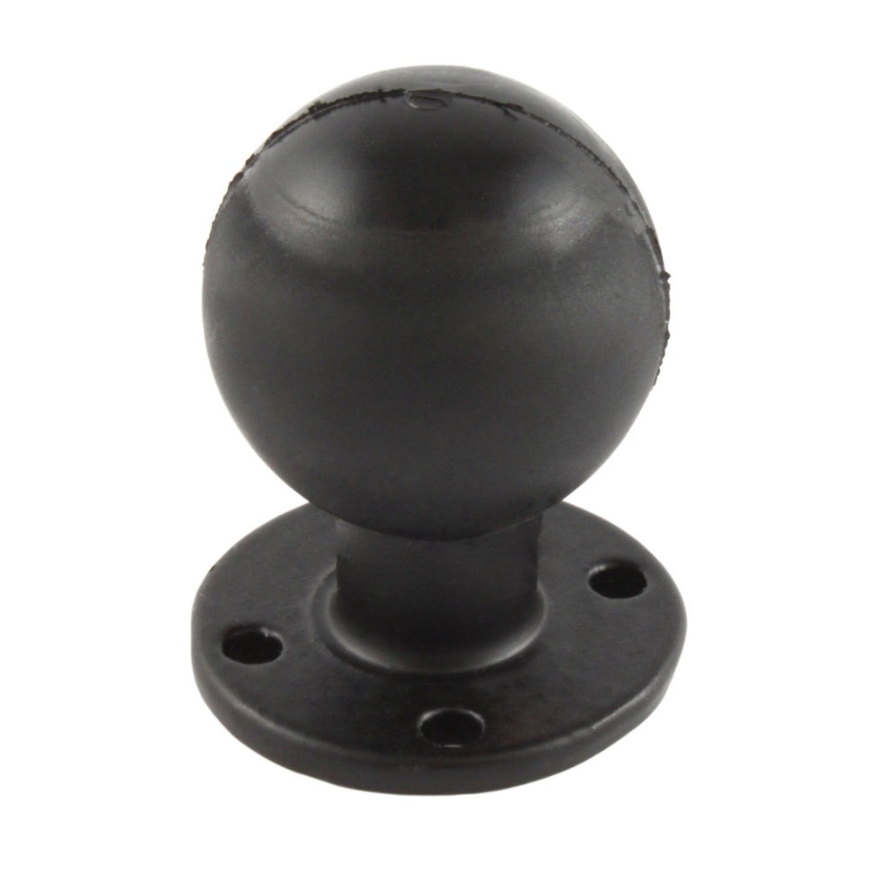 RAM® bronzen ronde AMPS-plaat met kogel