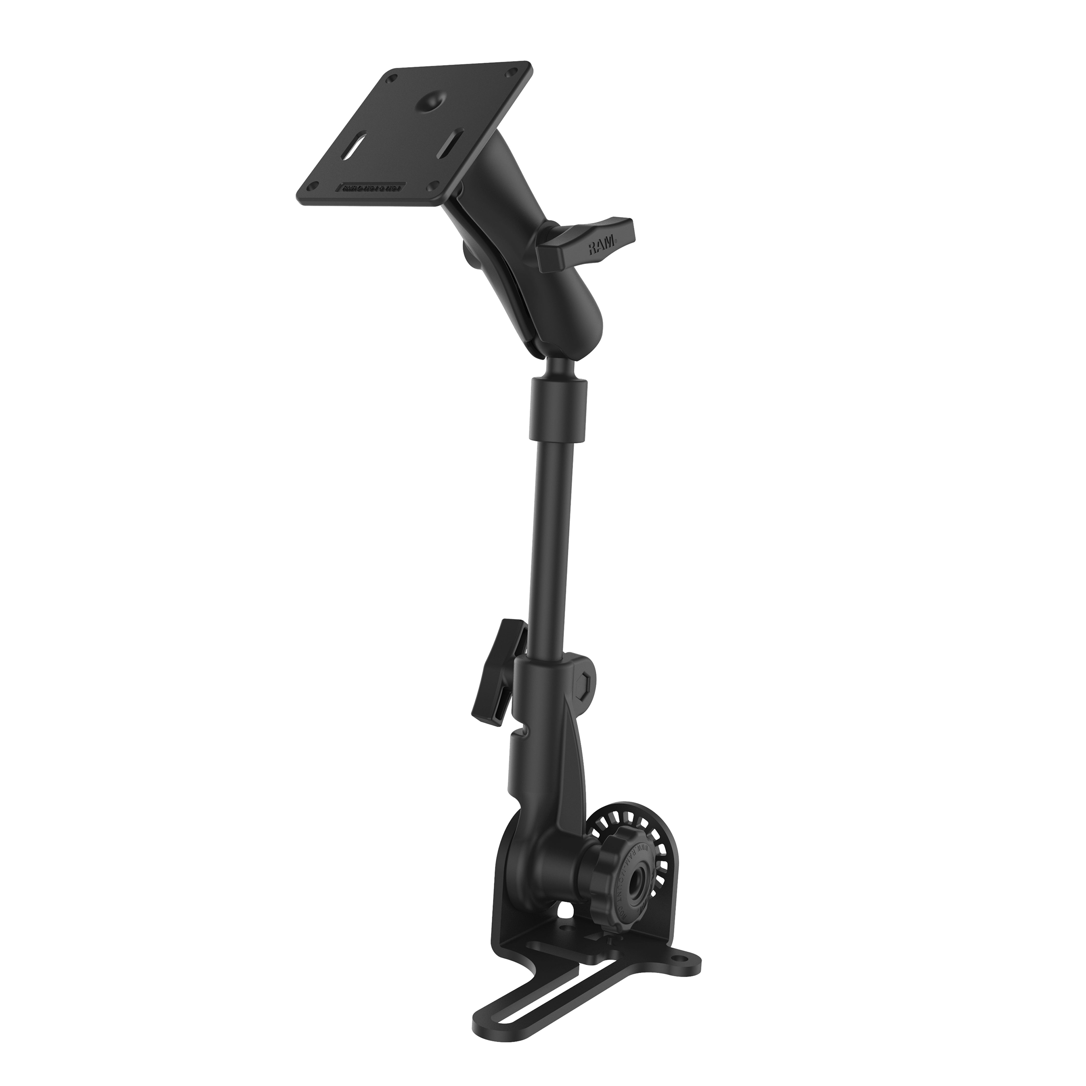 RAM® Pod HD™ 24" voertuighouder met 75x75mm VESA-plaat