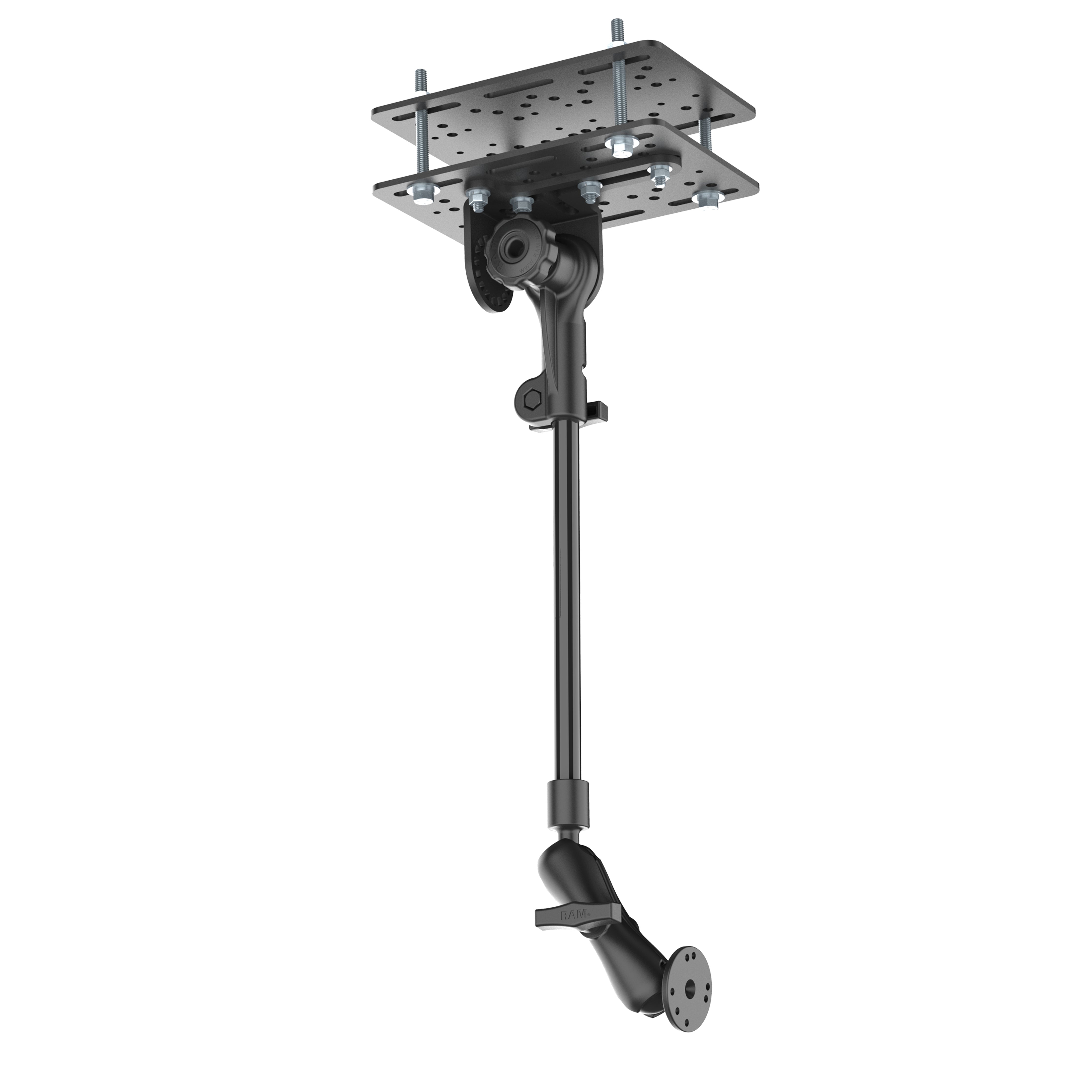 Soporte RAM® para overhead guard con soporte para tablet RAM® Pod HD™ de 30" para trabajo pesado