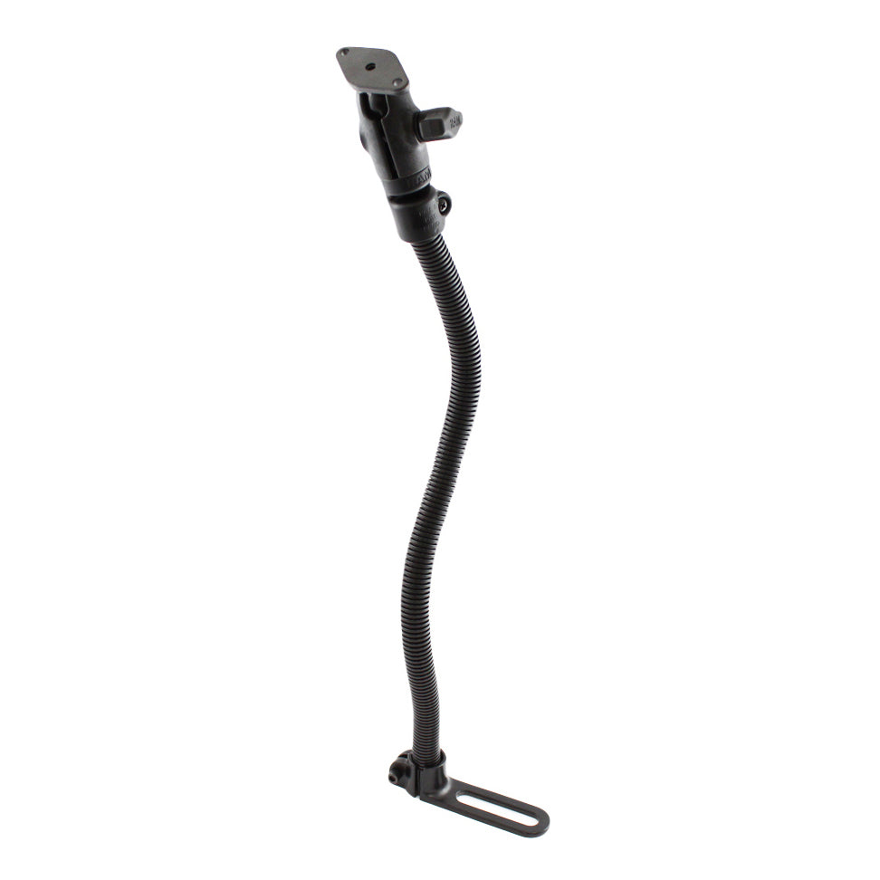 Support véhicule RAM® Pod™ I avec tige en aluminium de 18" et plaque diamant
