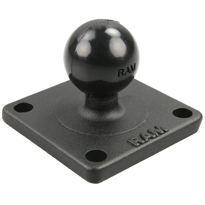Base de bola RAM® con patrón de 4 orificios de 1.5" x 1.5" - tamaño B