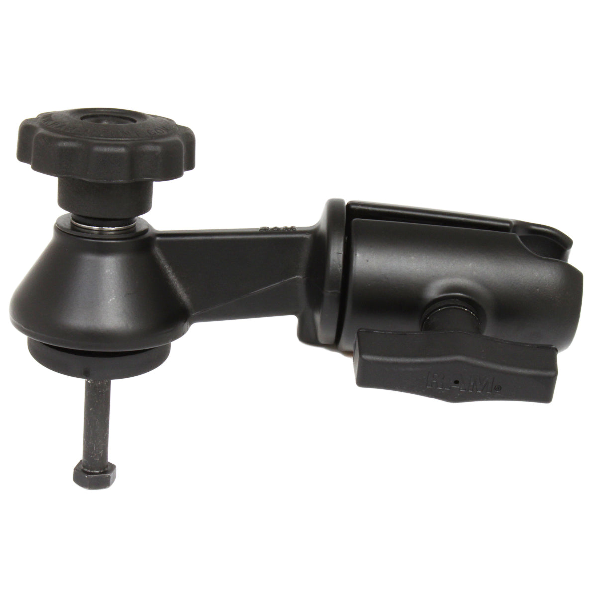 RAM® 6" enkele zwenkarm met draaibare kom