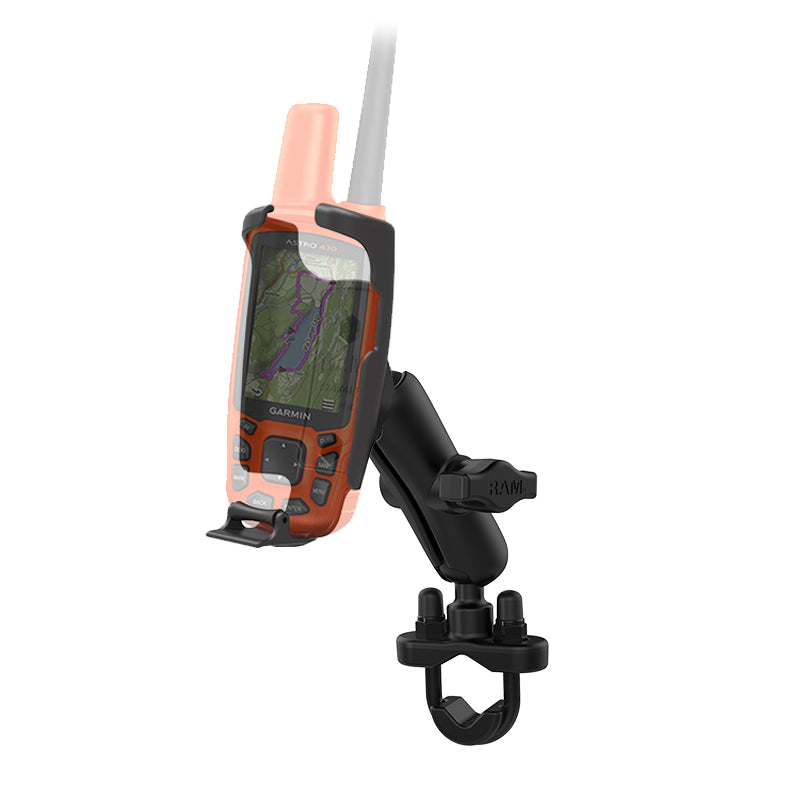 RAM® stuur-U-bouthouder voor Garmin Astro 320, GPSMAP 62- & 64-serie