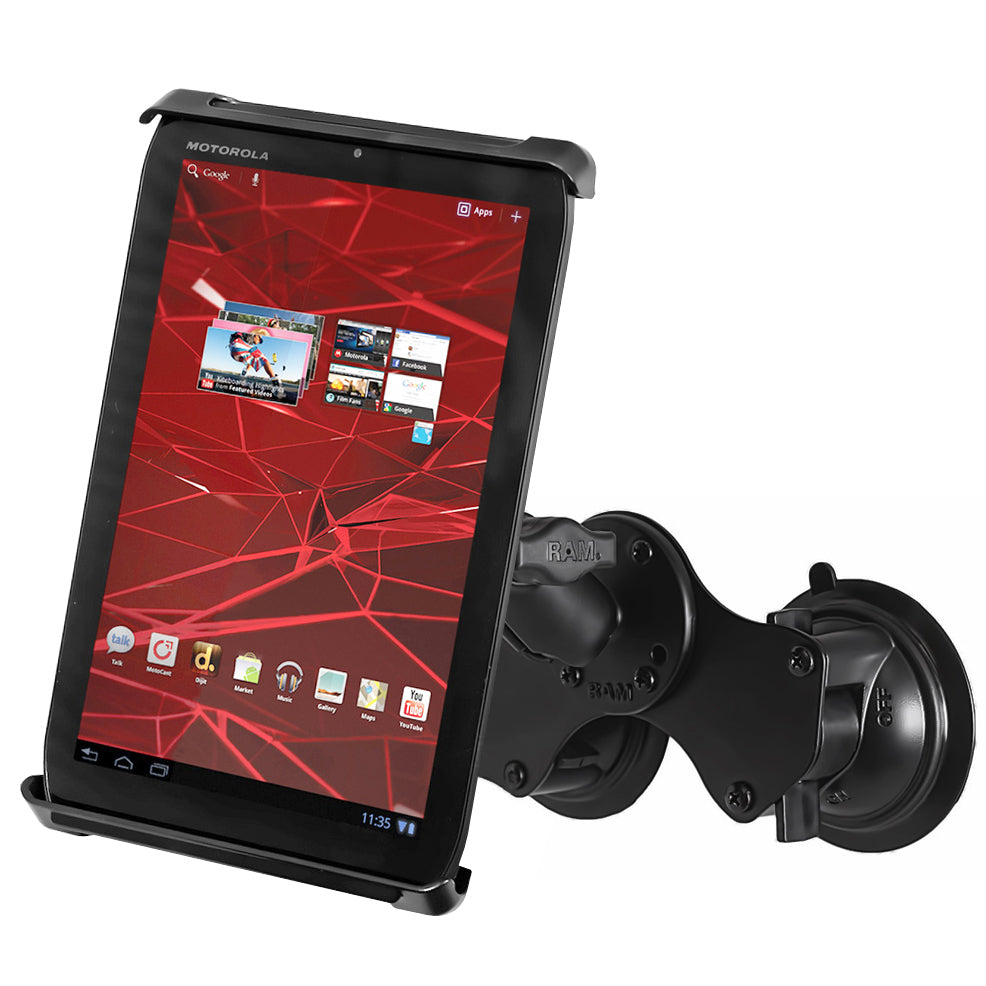 RAM® Tab-Tite™ met RAM® Twist-Lock™ dubbele zuignap voor kleine tablets