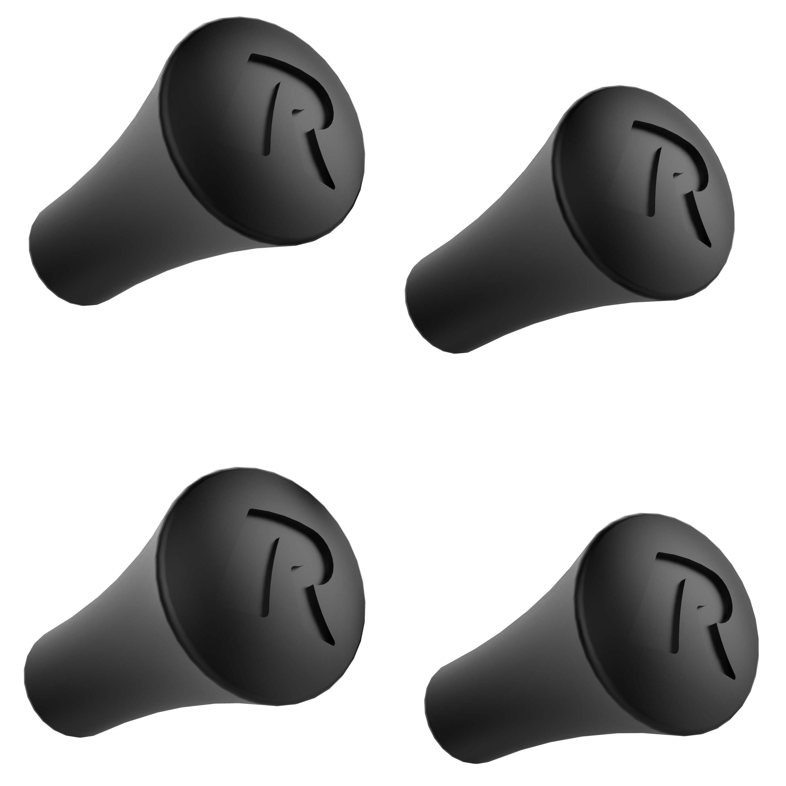 RAM® X-Grip® rubberen dop 4-pack vervanging