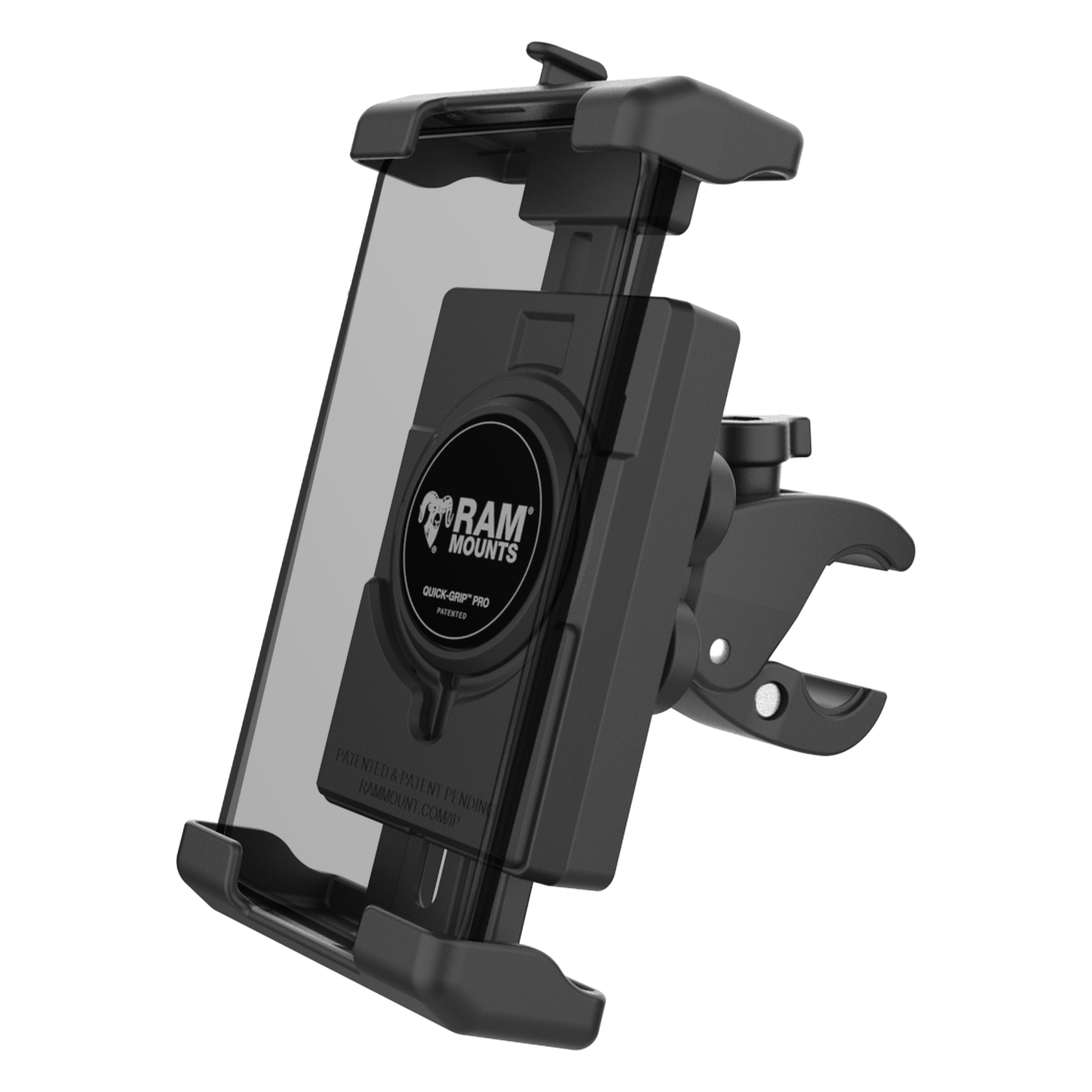 RAM® Quick-Grip™ Pro XL trillingsdempende telefoonhouder met Tough-Claw™