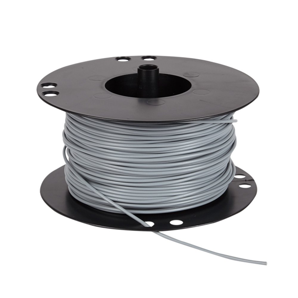 Ledning 0,75mm² 100m spole grå