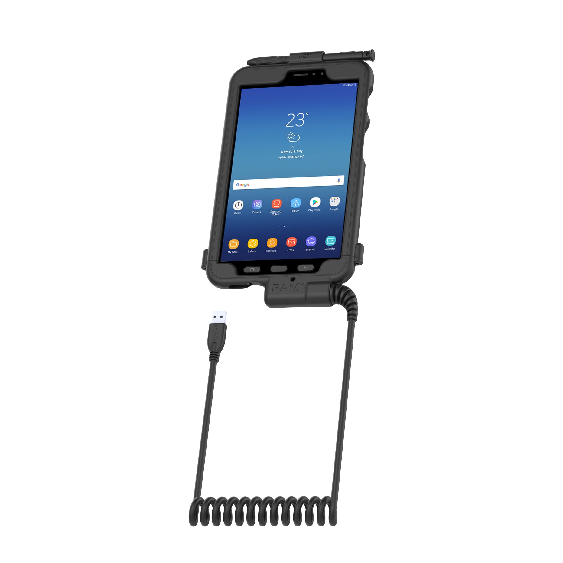 RAM® Tough-Case™ with USB-A for Samsung Tab Active5 & 3 + more