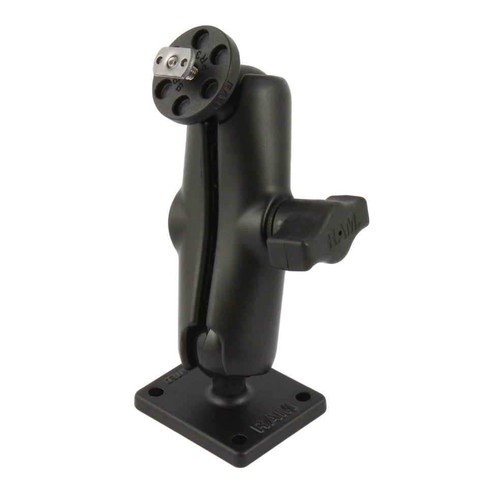 RAM® dobbelt kugle-skrueholder med fladpanel-adapter