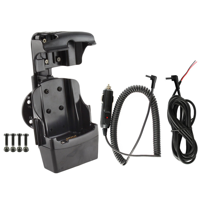 Base alimentada RAM® Quick-Draw™ Jr para Motorola MC5590 - mechero y cables pelados