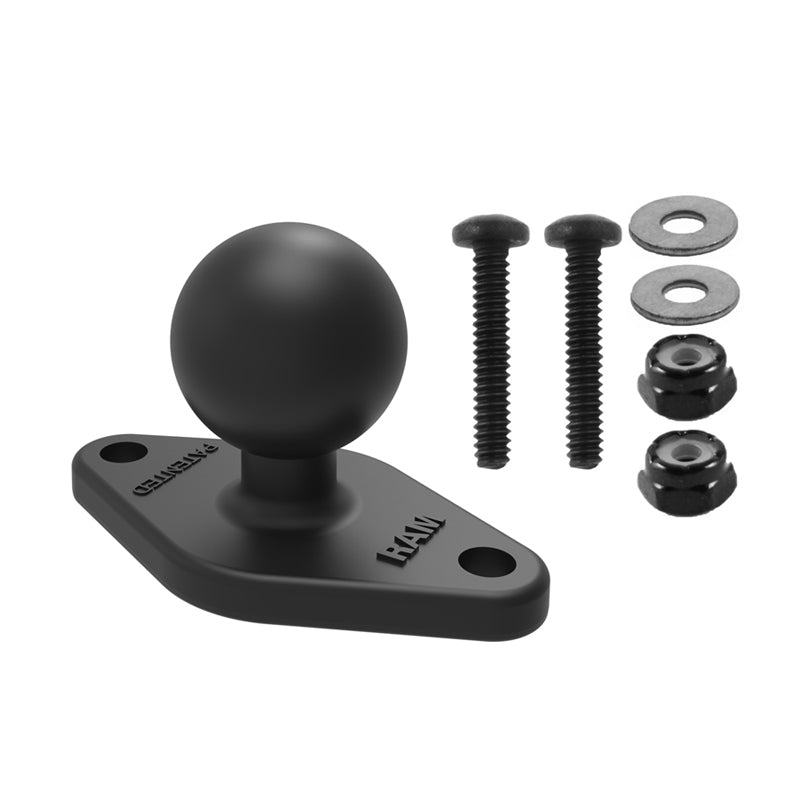 Adattatore a sfera diamante RAM® con materiale di montaggio per fotocamere Venom