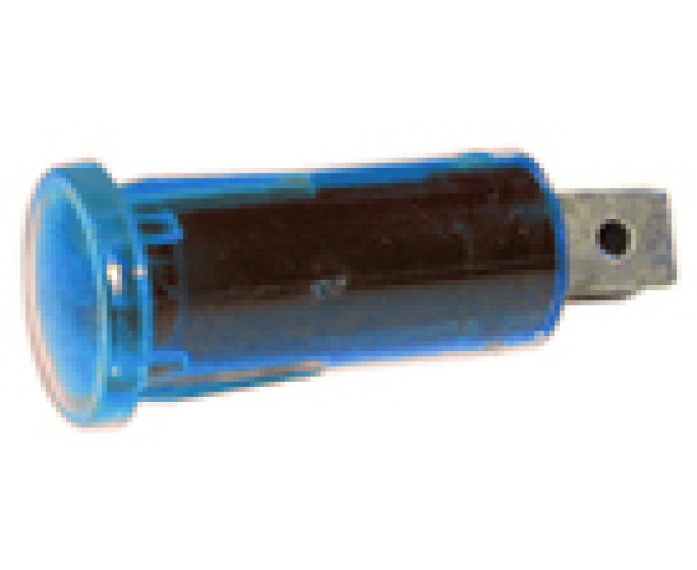 Controlelicht blauw