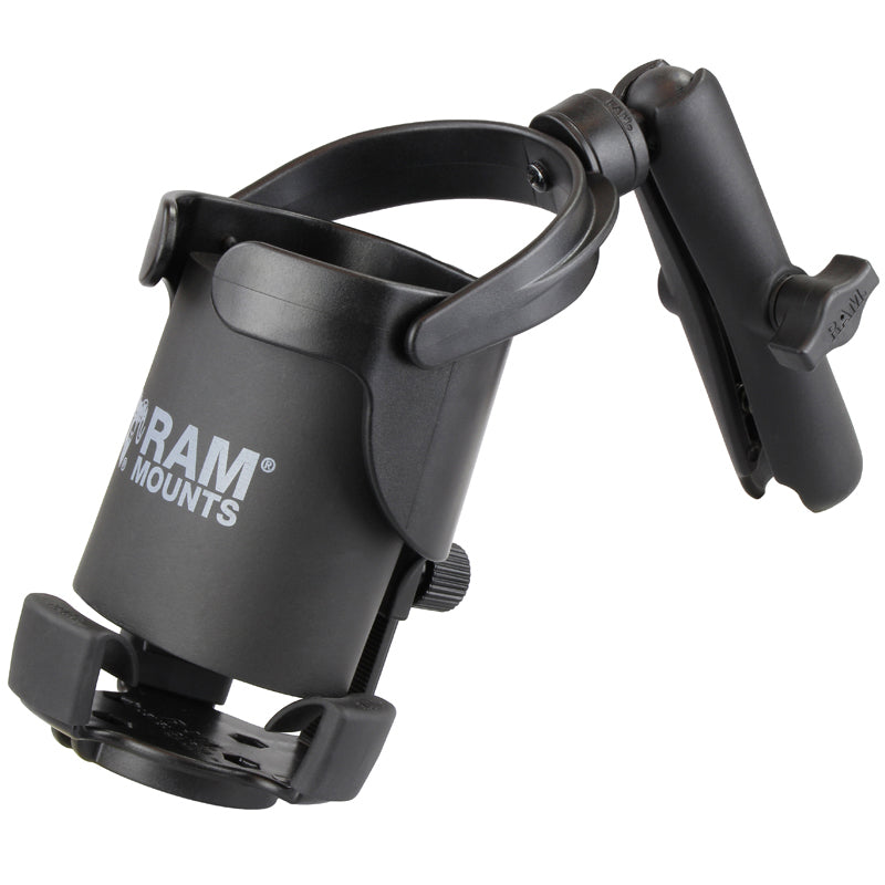 RAM® Level Cup™ XL portabebidas de 32oz con brazo de doble casquillo