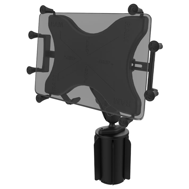 RAM® X-Grip® met RAM-A-CAN™ II bekerhouderhouder voor 9"-11" tablets