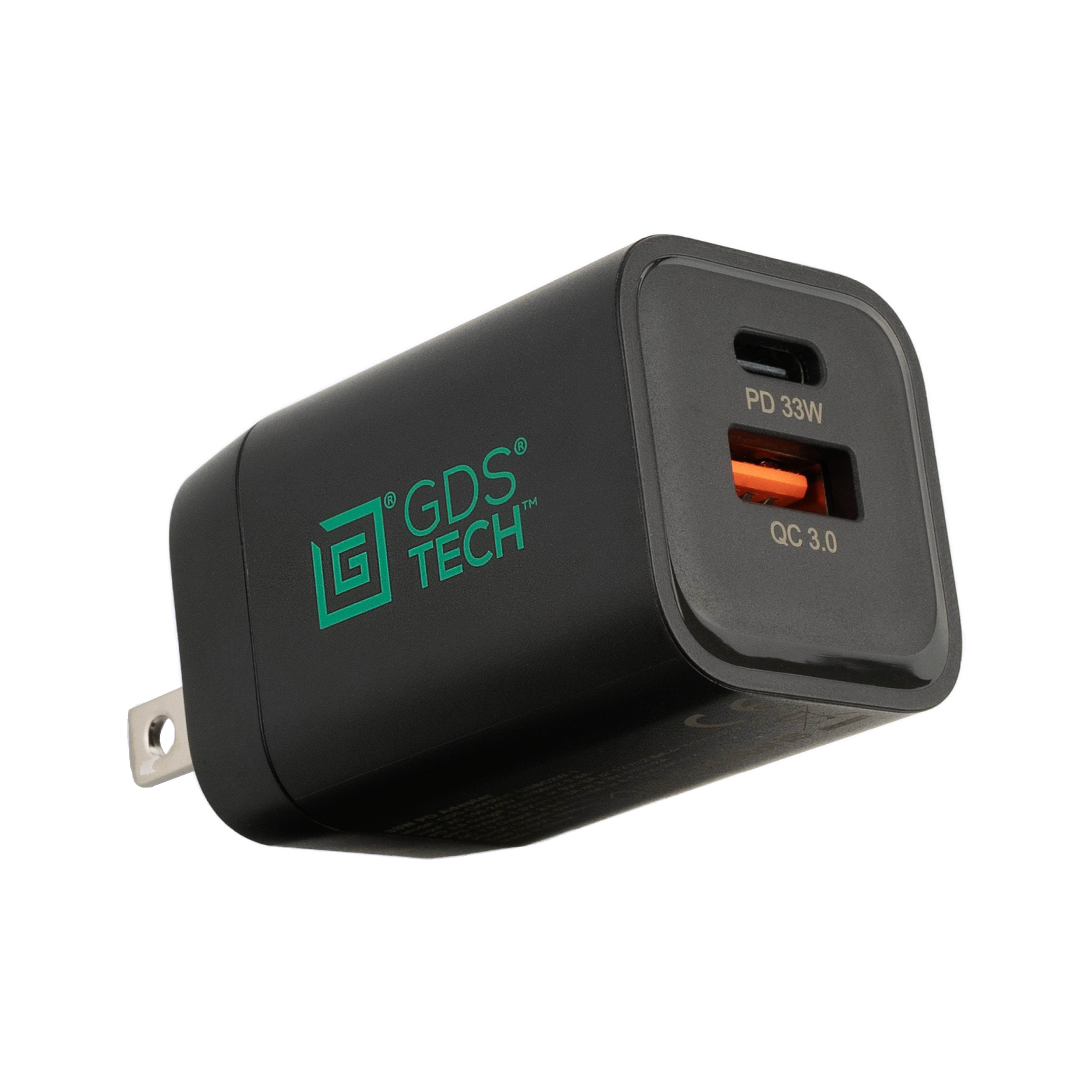 GDS® Type-C en Type-A 33W 2-poorts wandlader - PD3.0 en PPS