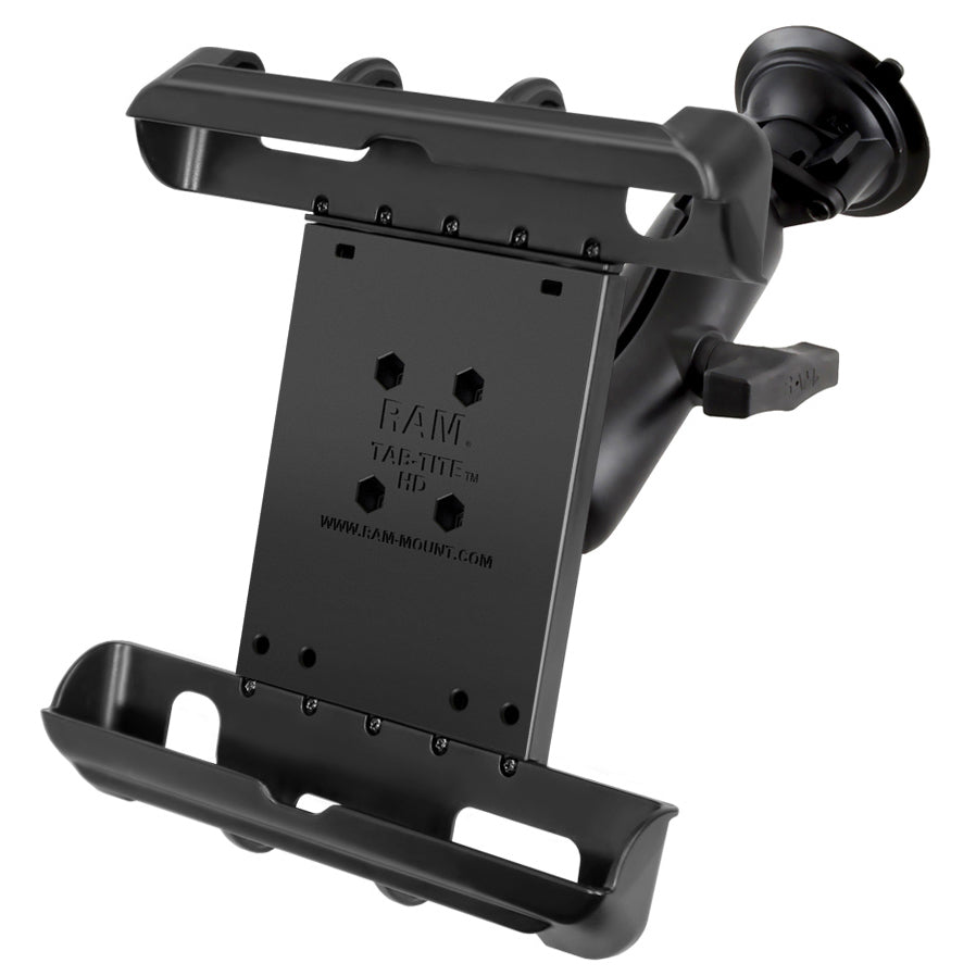 RAM® Tab-Tite™ houder voor grote tablets met RAM® Twist-Lock™ zuignap