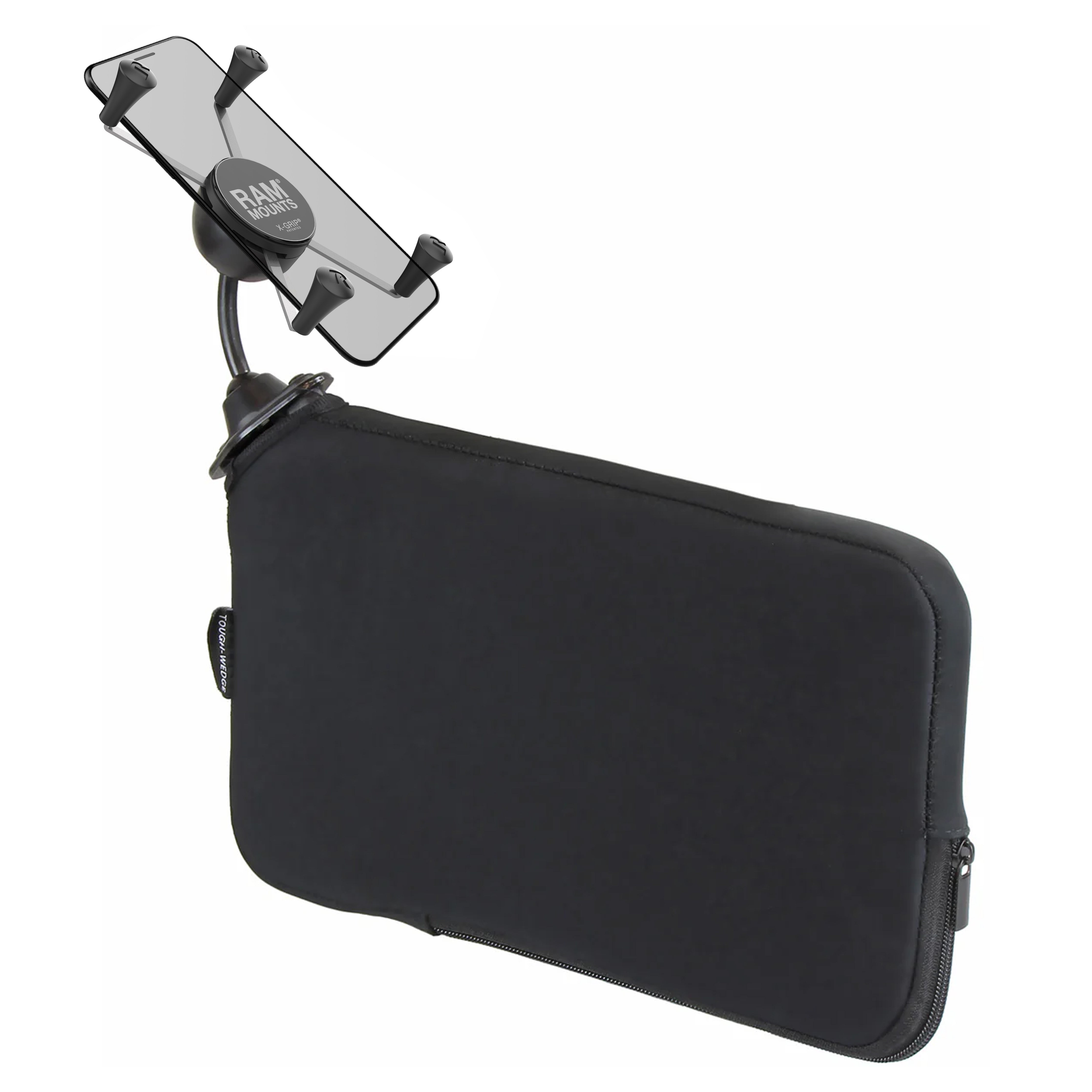 RAM® X-Grip® grote telefoonhouder met RAM® Tough-Wedge™ basis - Snap-Link
