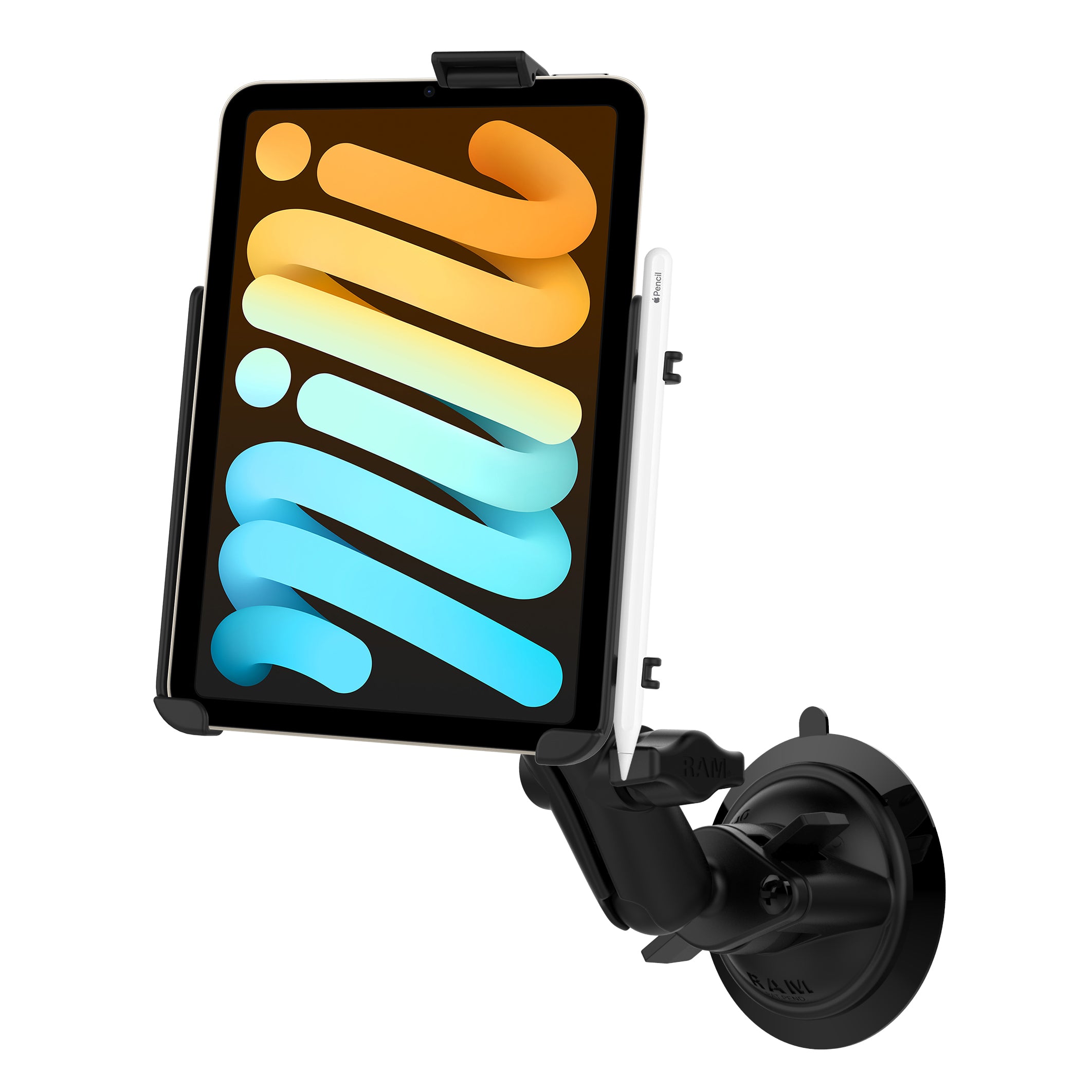 RAM® Twist-Lock™ zuignaphouder voor iPad mini (A17 Pro) & mini 6