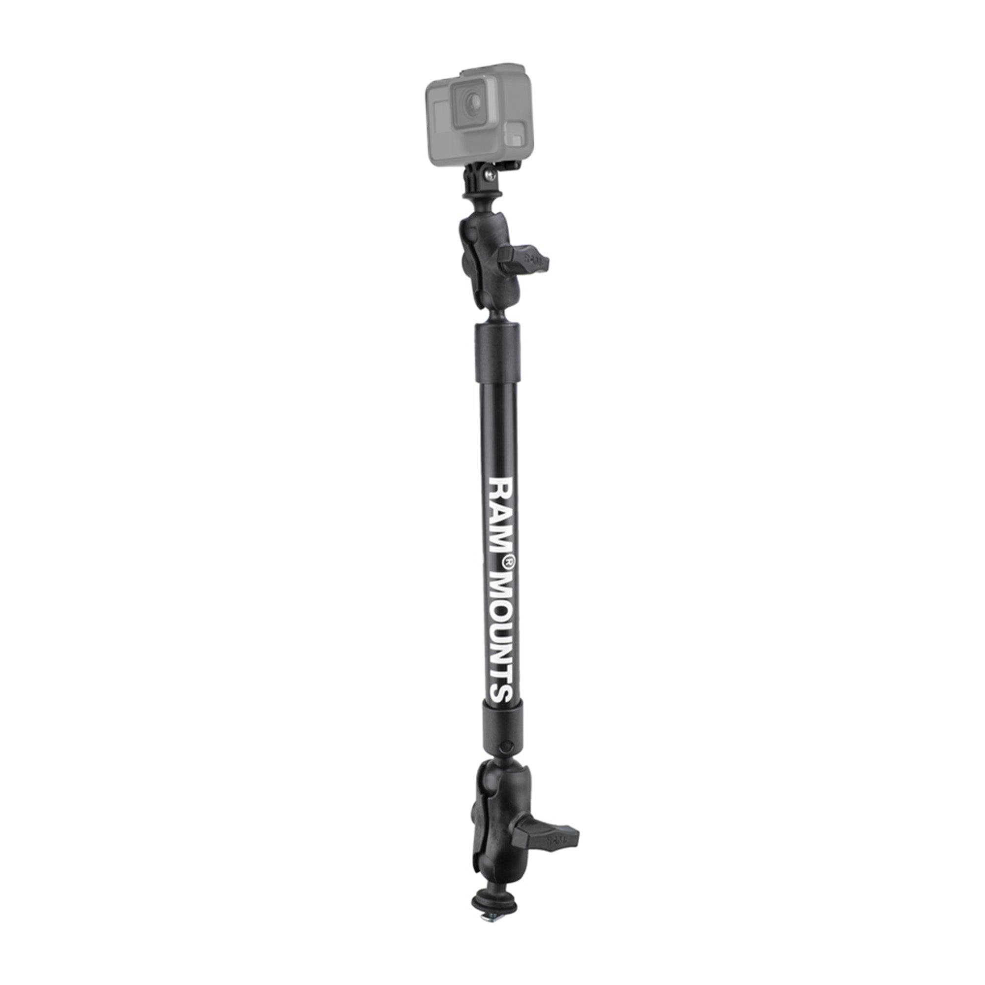 RAM® Tough-Pole™ 22" camerahouder met RAM® Track Ball™ basis