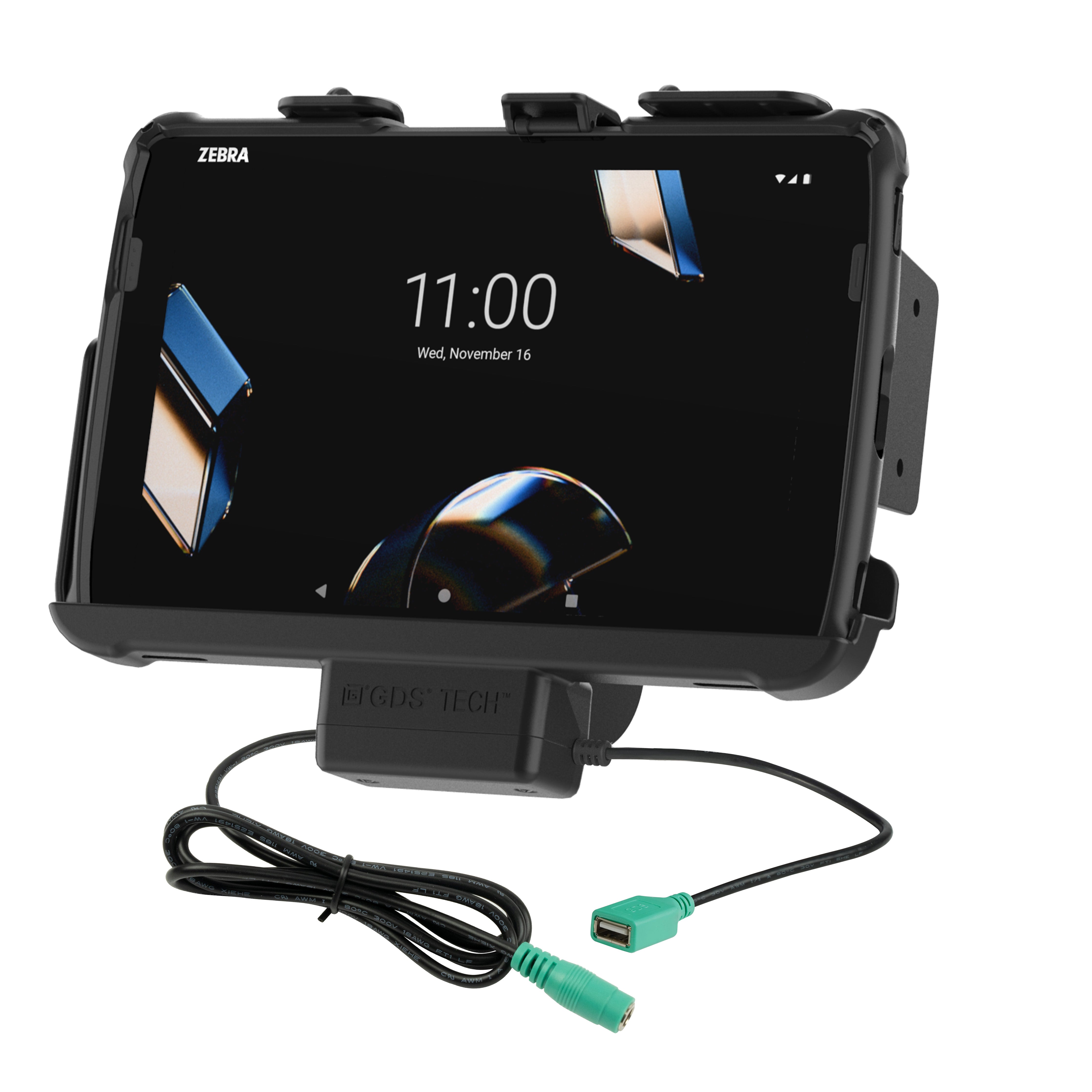 RAM® Tough-Dock™ med strøm + data til Zebra ET401 & ET4x 10"