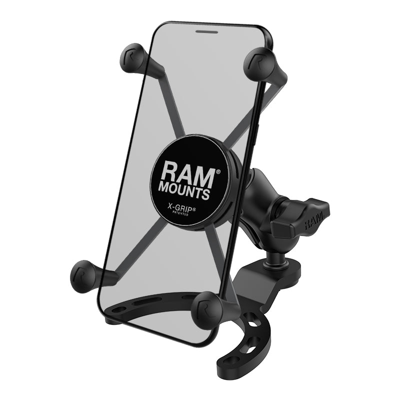 RAM® X-Grip® houder voor grote telefoons met kleine benzinetankbasis
