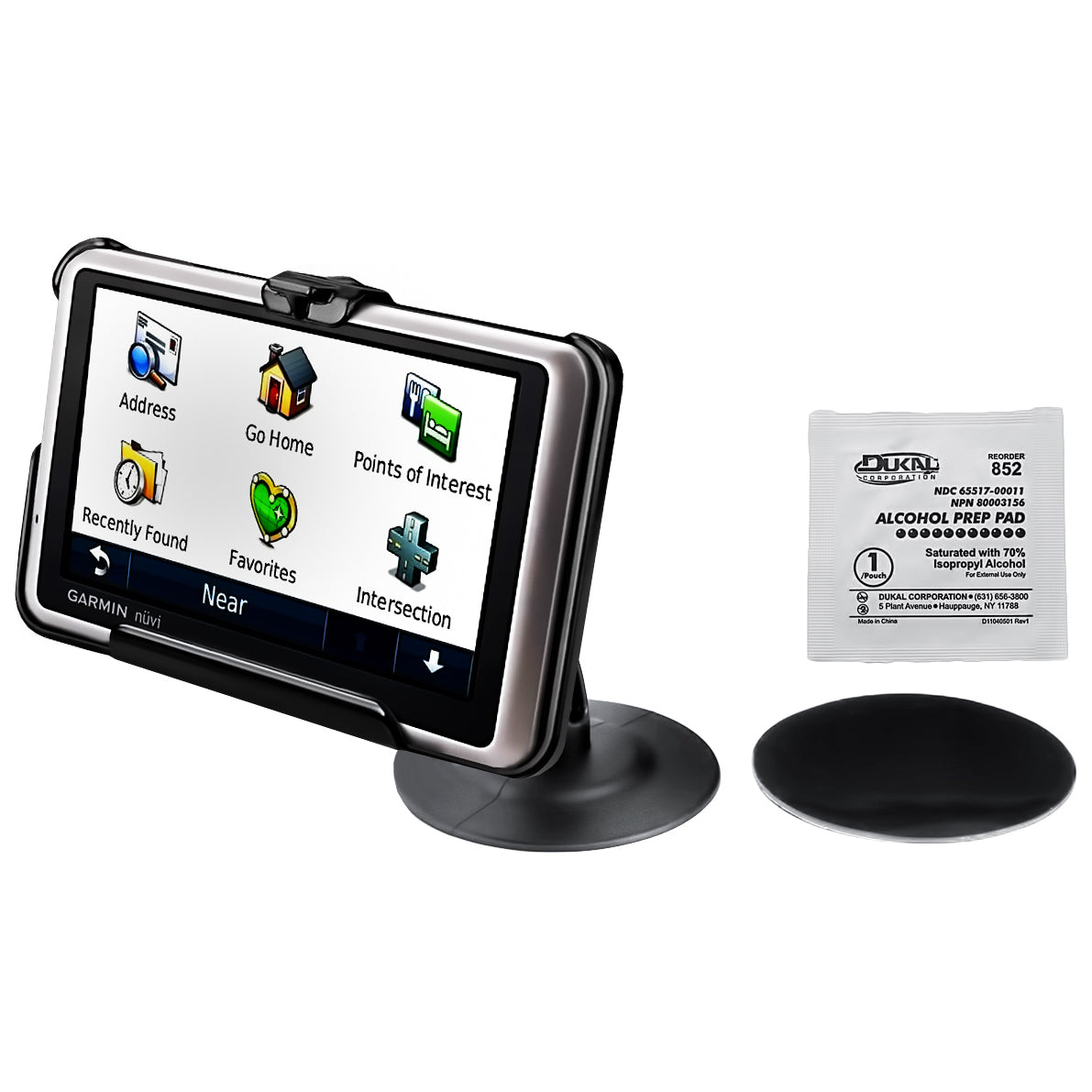 RAM® Lil Buddy™ zelfklevende dashboardhouder voor Garmin nuvi 1300 Series + meer