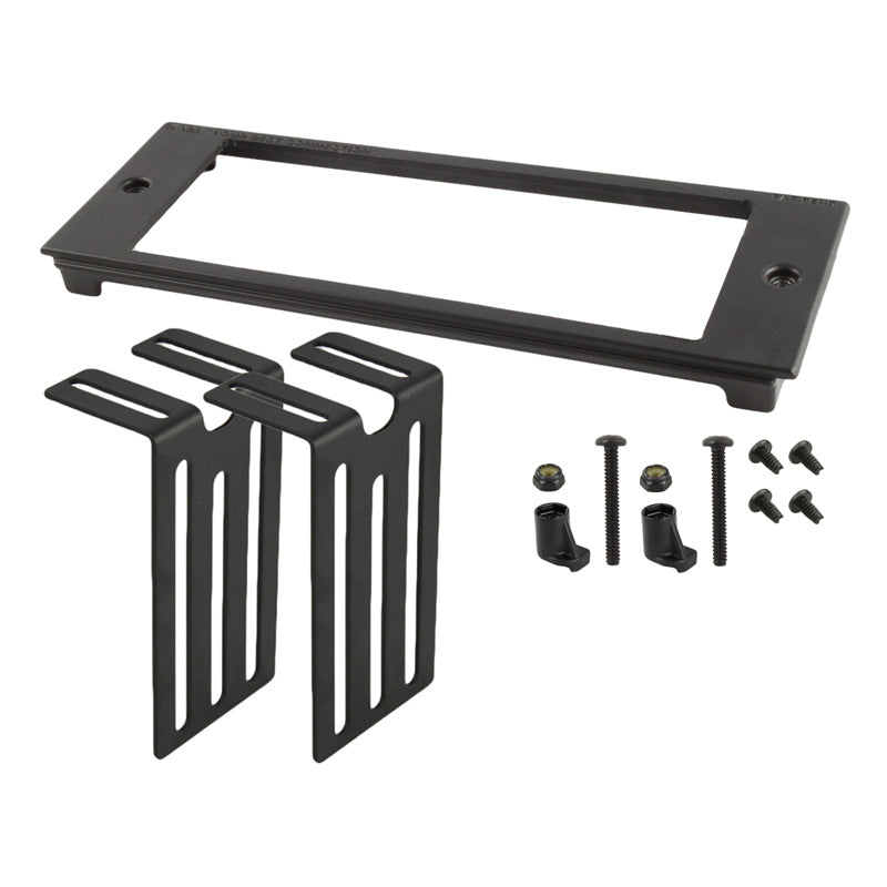 RAM® Tough-Box™ 3" custom faceplate for devices of 6.56" x 2"
