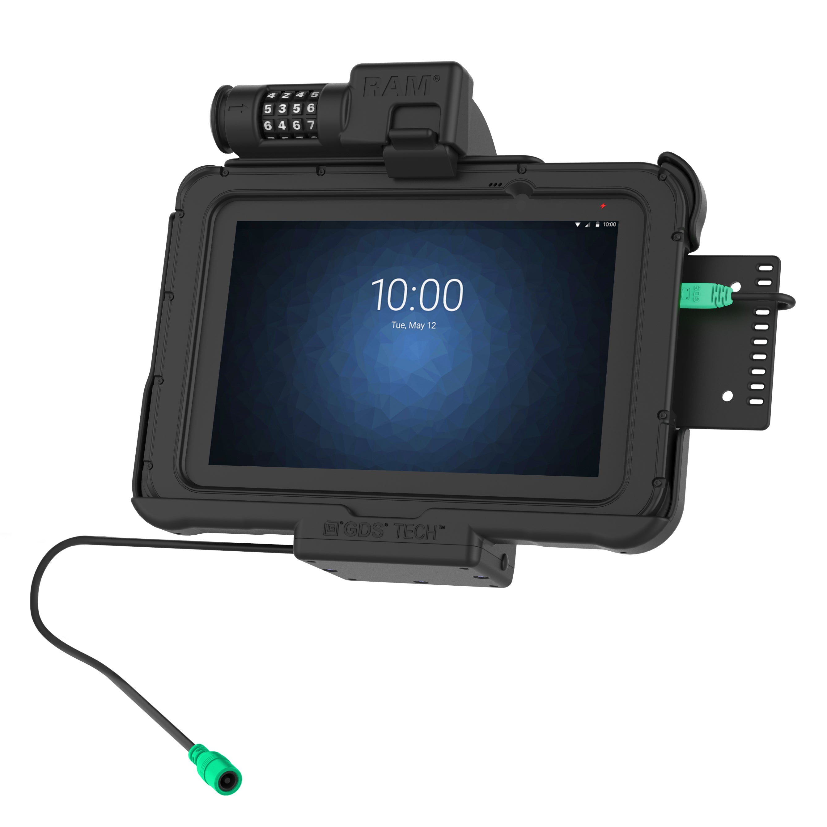 GDS® dock met voeding en cijferslot voor Zebra ET5x 8.3" & 8.4" serie