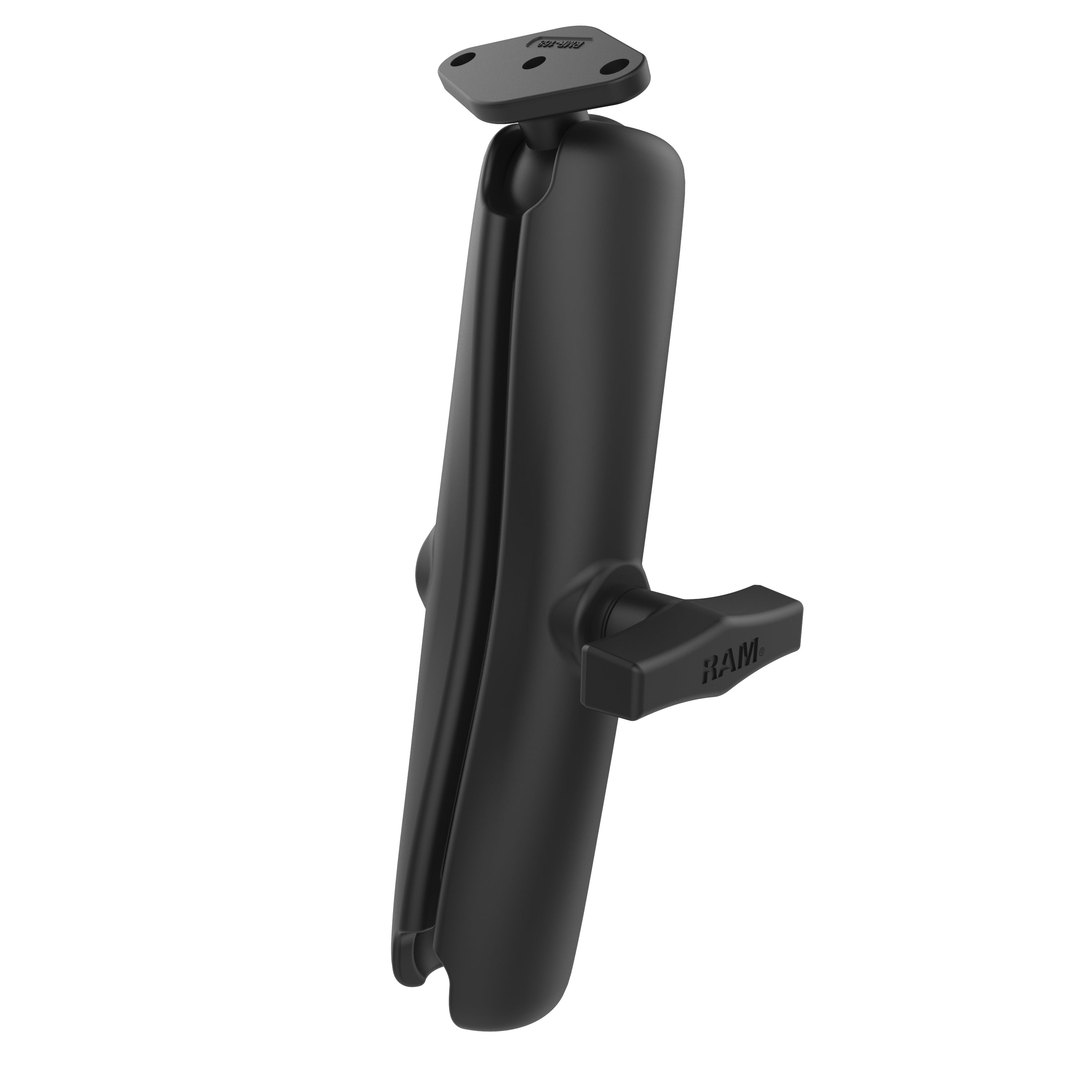 Braccio RAM® a doppia coppa con piastra a sfera diamante – braccio lungo