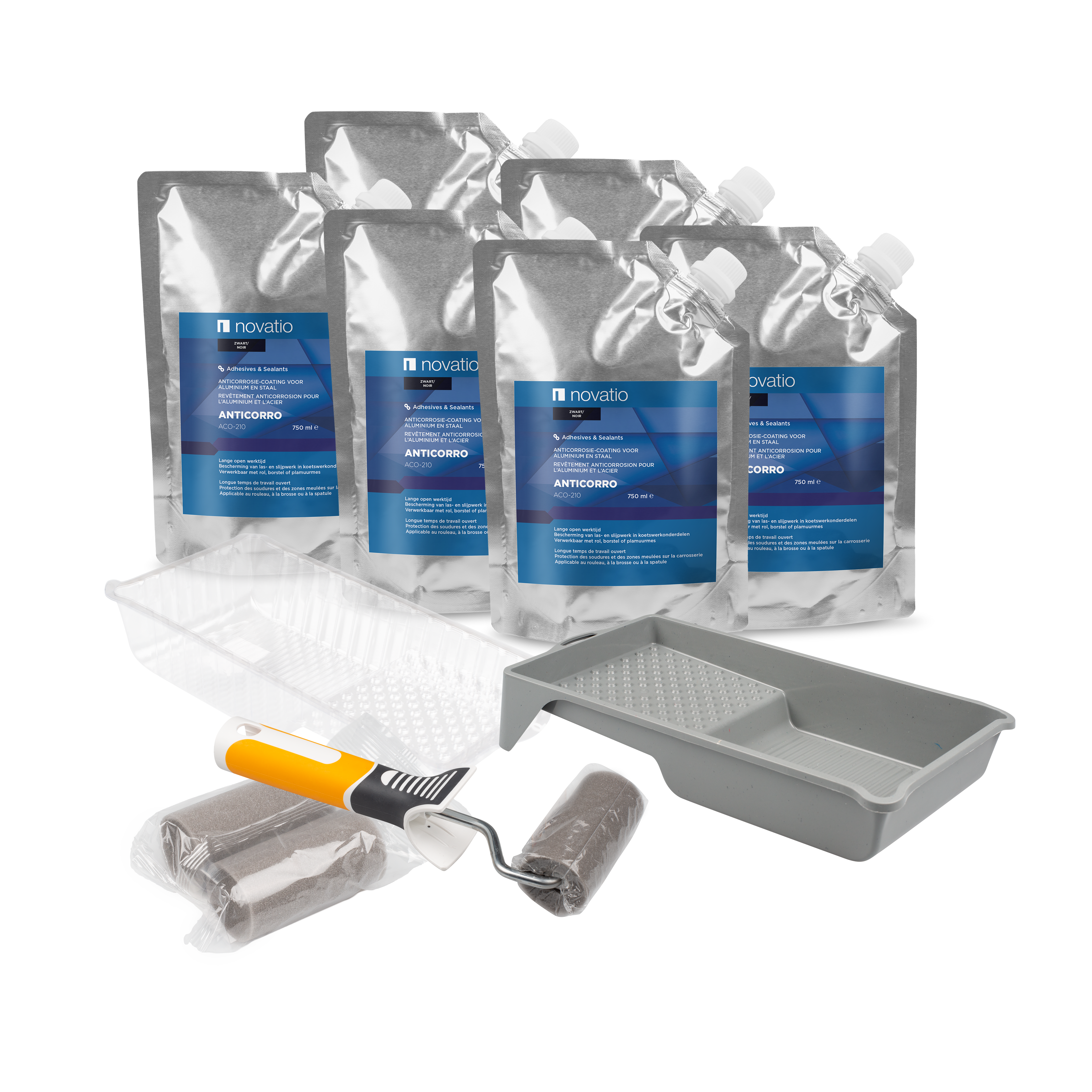 Novatio ACO-210 Anticorro Zwart 6-Pack